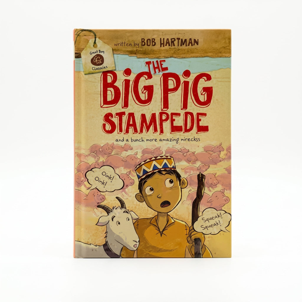 Studio photo of The Big Pig Stampede (Goat Boy Chronicles) in hero