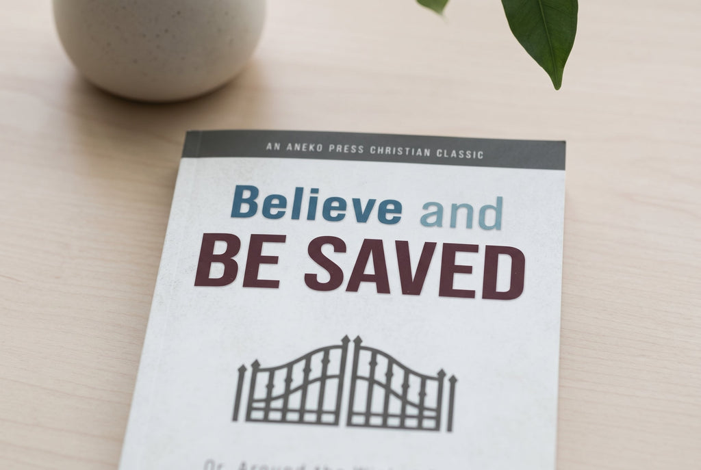 Studio photo of Believe and Be Saved in detail