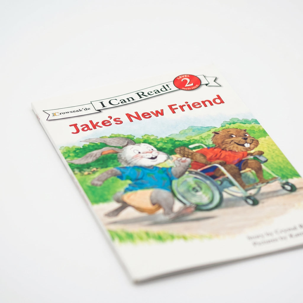 Studio photo of Jake's New Friend: Level 2 (I Can Read! / The Jake Series) in detail