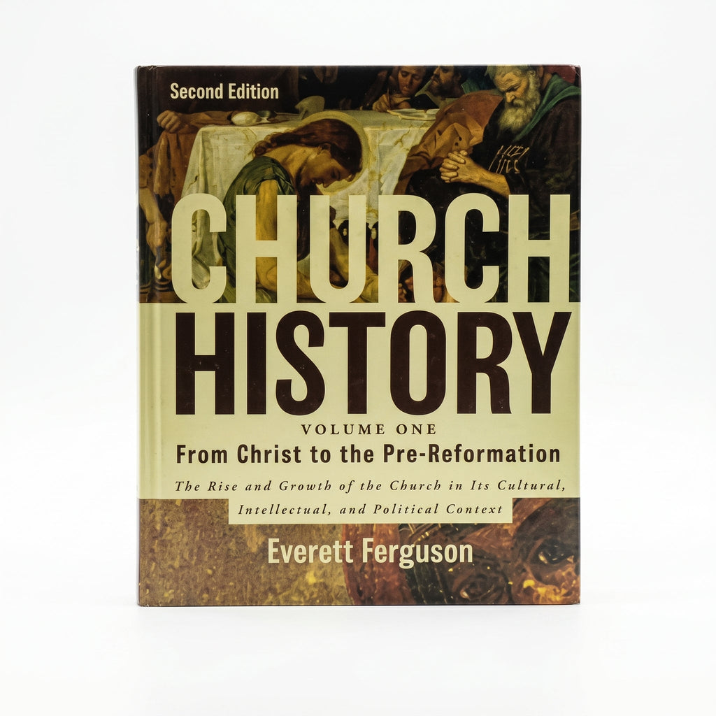 Studio photo of Church History, Volume One: From Christ to the Pre-Reformation: The Rise and Growth of the Church in Its Cultural, Intellectual, and Political Context in hero