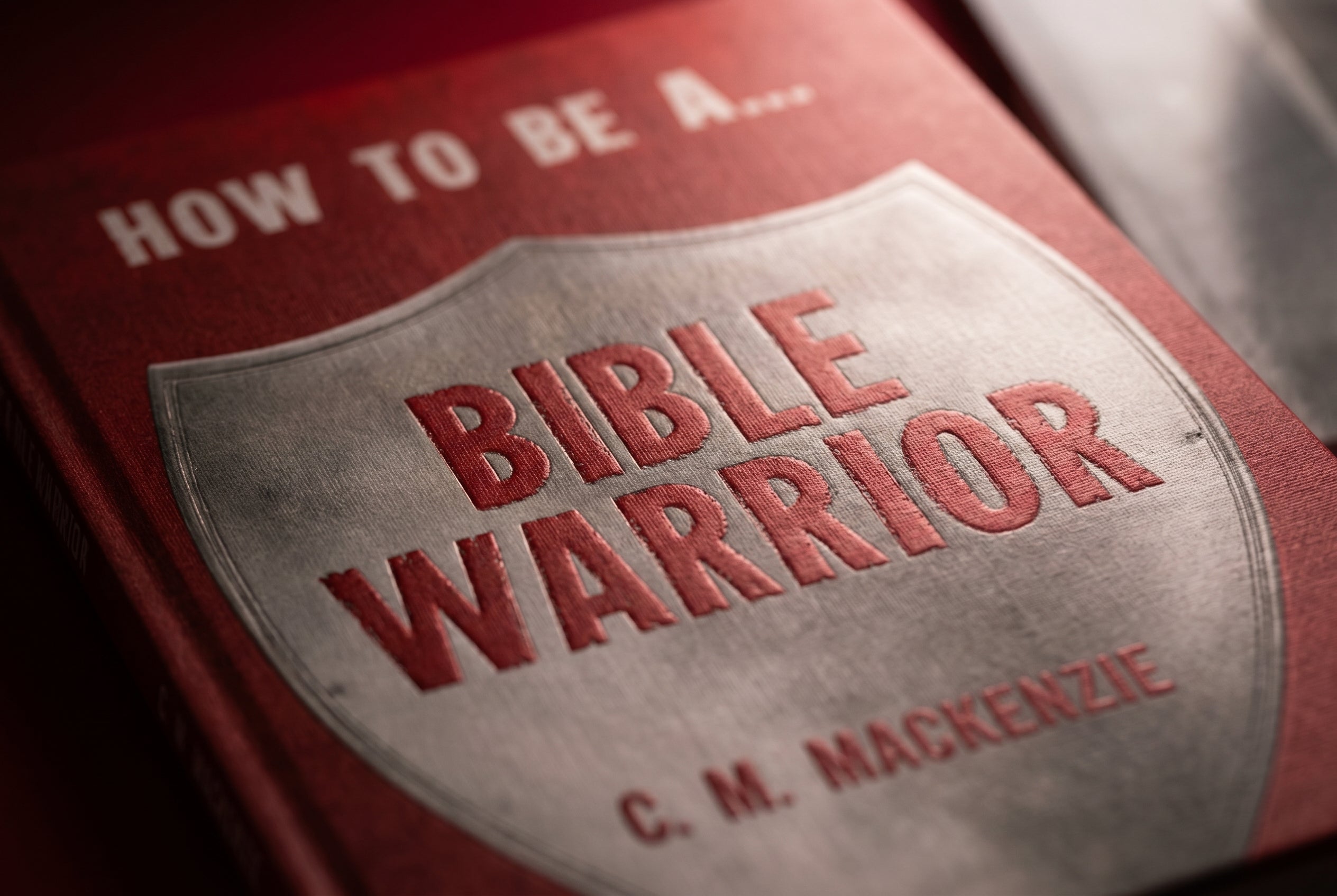 Studio photo of How to be a Bible Warrior in detail