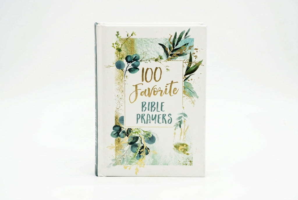Studio photo of 100 Favorite Bible Prayers in hero