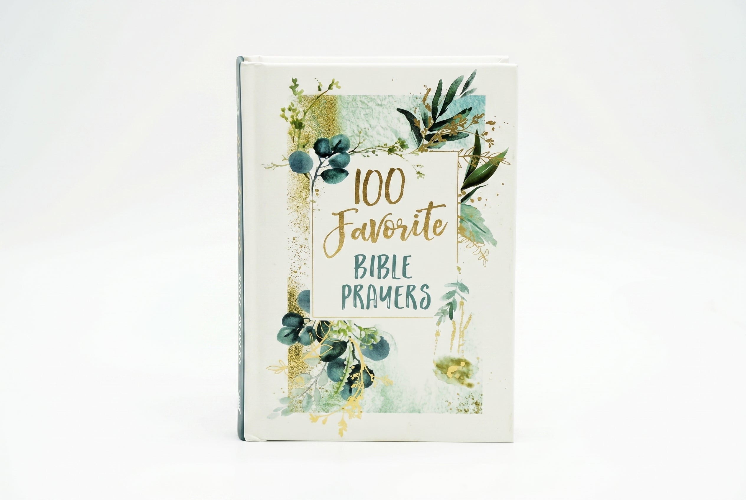 Studio photo of 100 Favorite Bible Prayers in hero