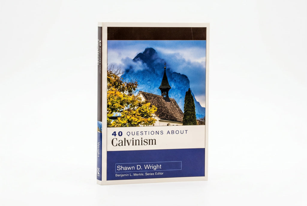 Studio photo of 40 Questions About Calvinism in hero