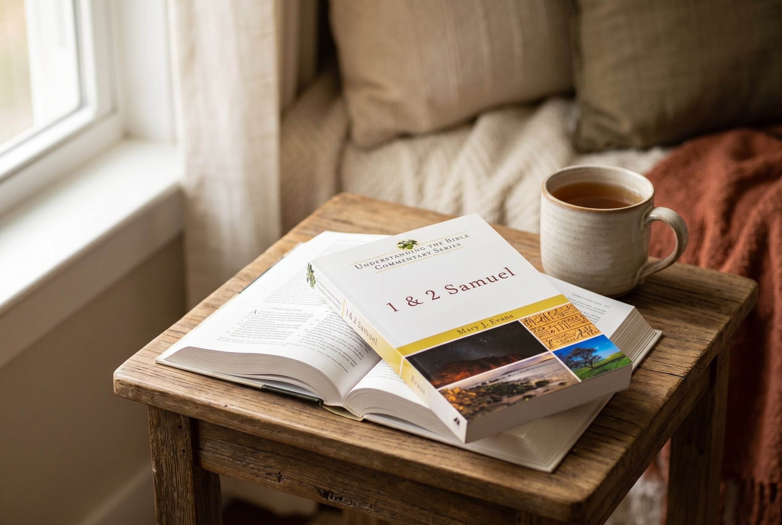 Studio photo of 1 and 2 Samuel (Understanding the Bible Commentary Series) in lifestyle