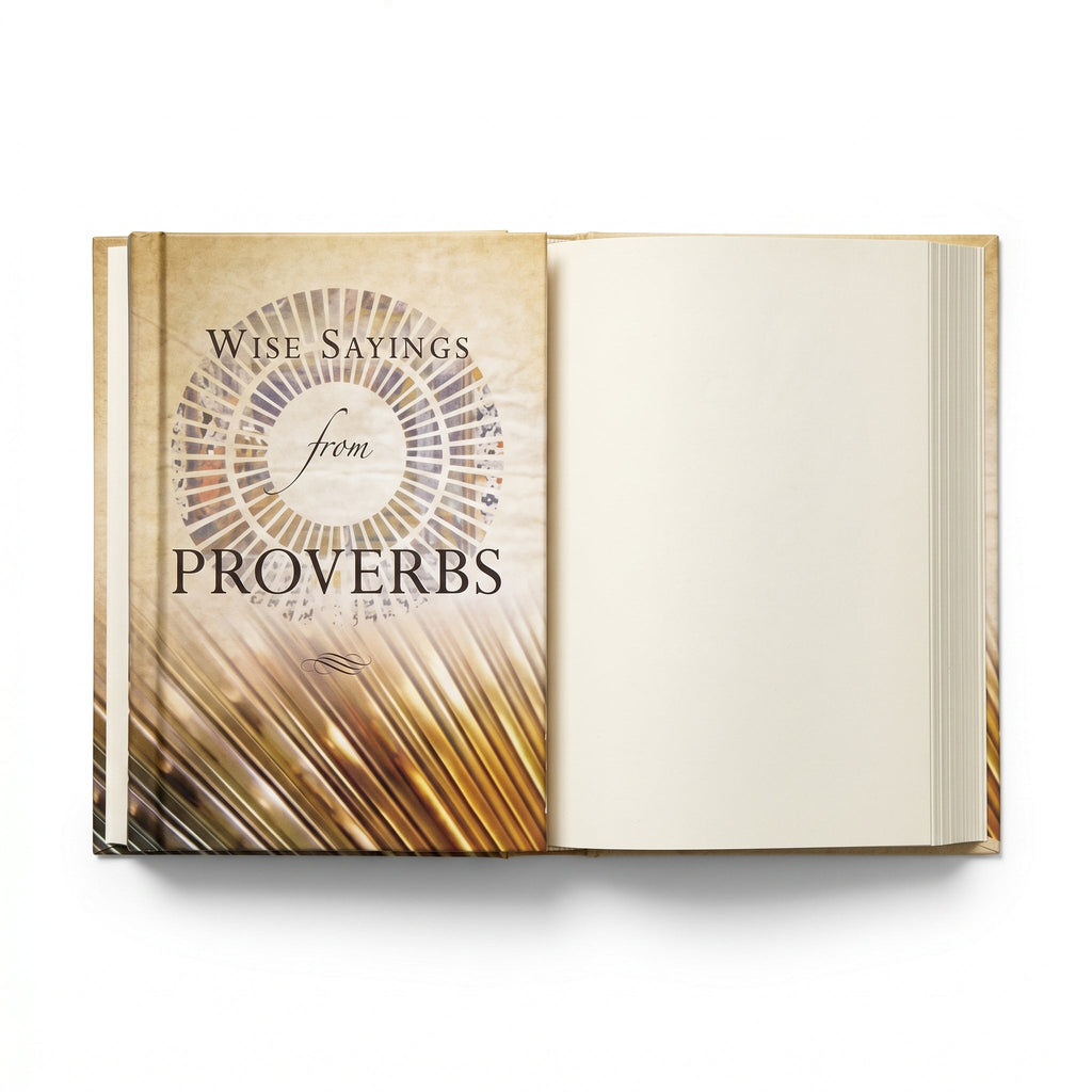 Studio photo of Wise Sayings from Proverbs in hero
