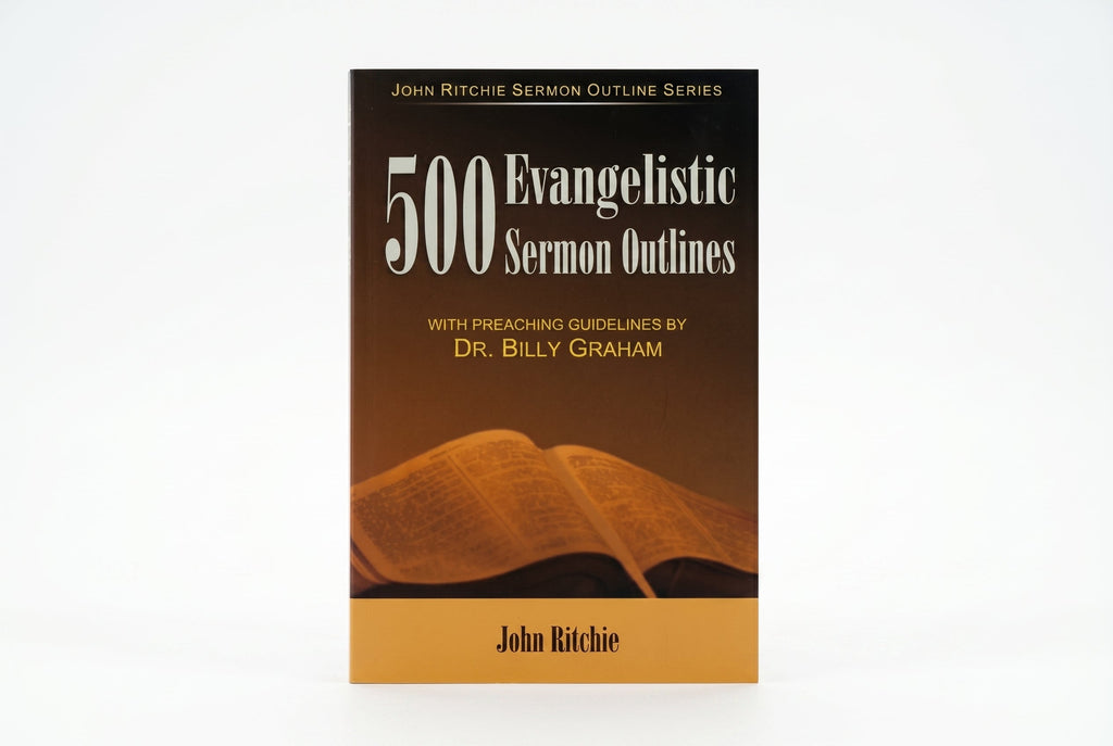 Studio photo of 500 Evangelistic Sermon Outlines in hero