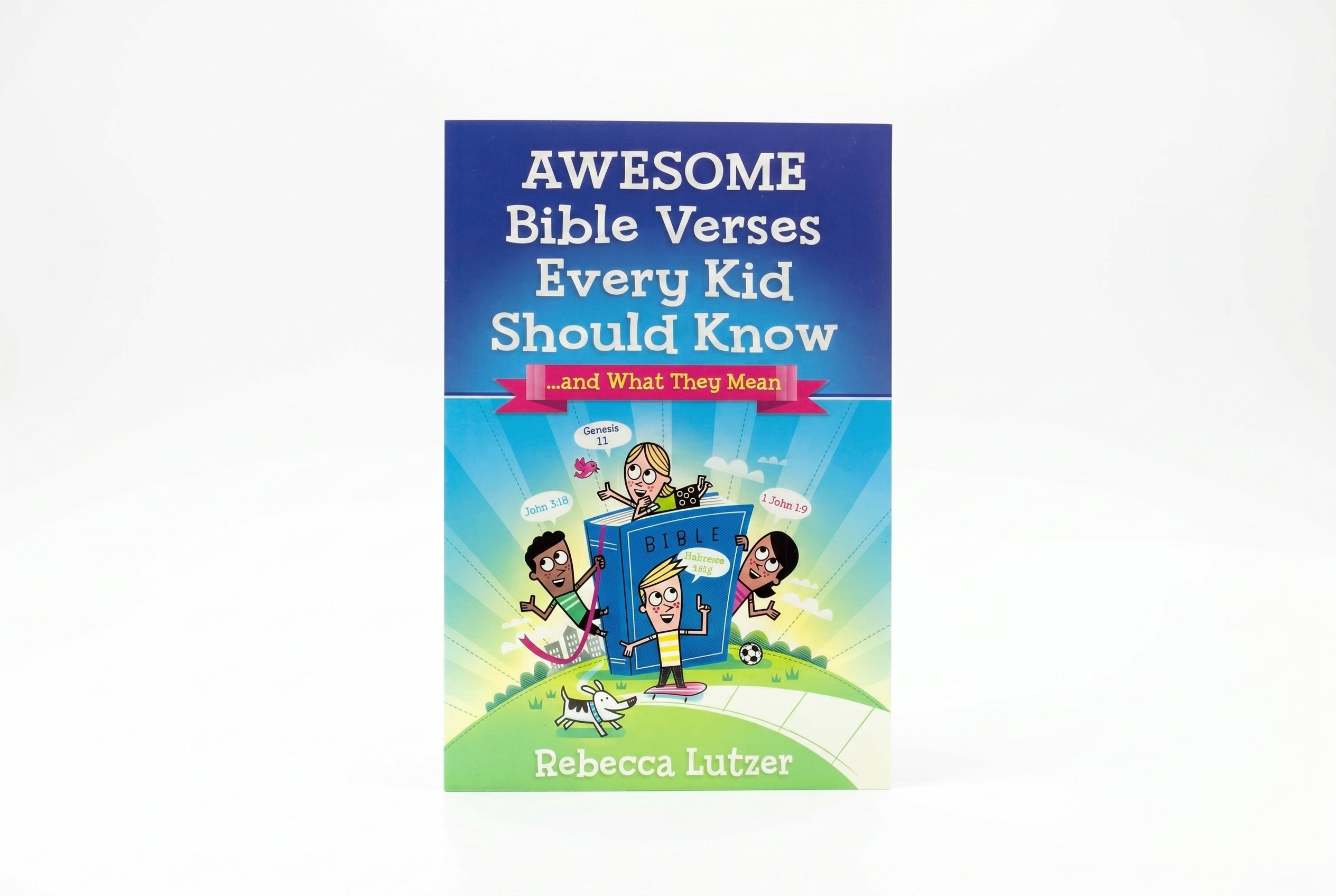 Studio photo of Awesome Bible Verses Every Kid Should Know ...and What They Mean in hero