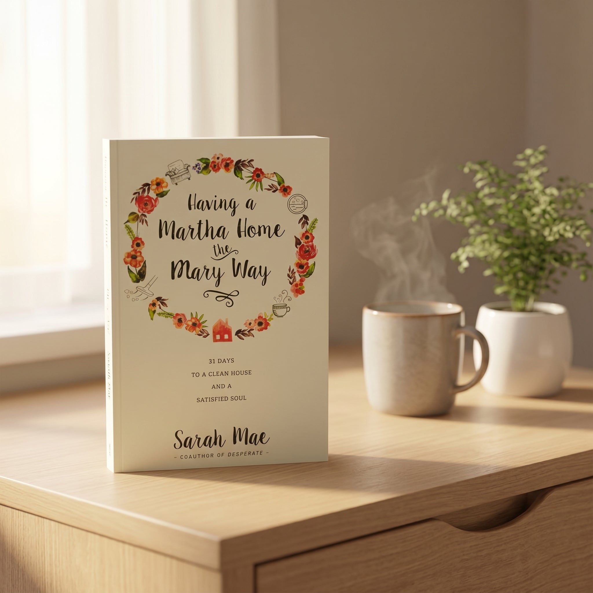 Studio photo of Having a Martha Home the Mary Way: 31 Days to a Clean House and a Satisfied Soul in lifestyle