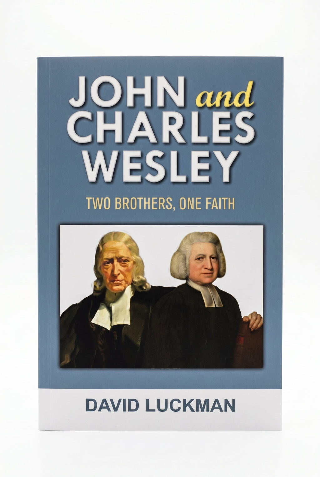 Studio photo of John and Charles Wesley in hero