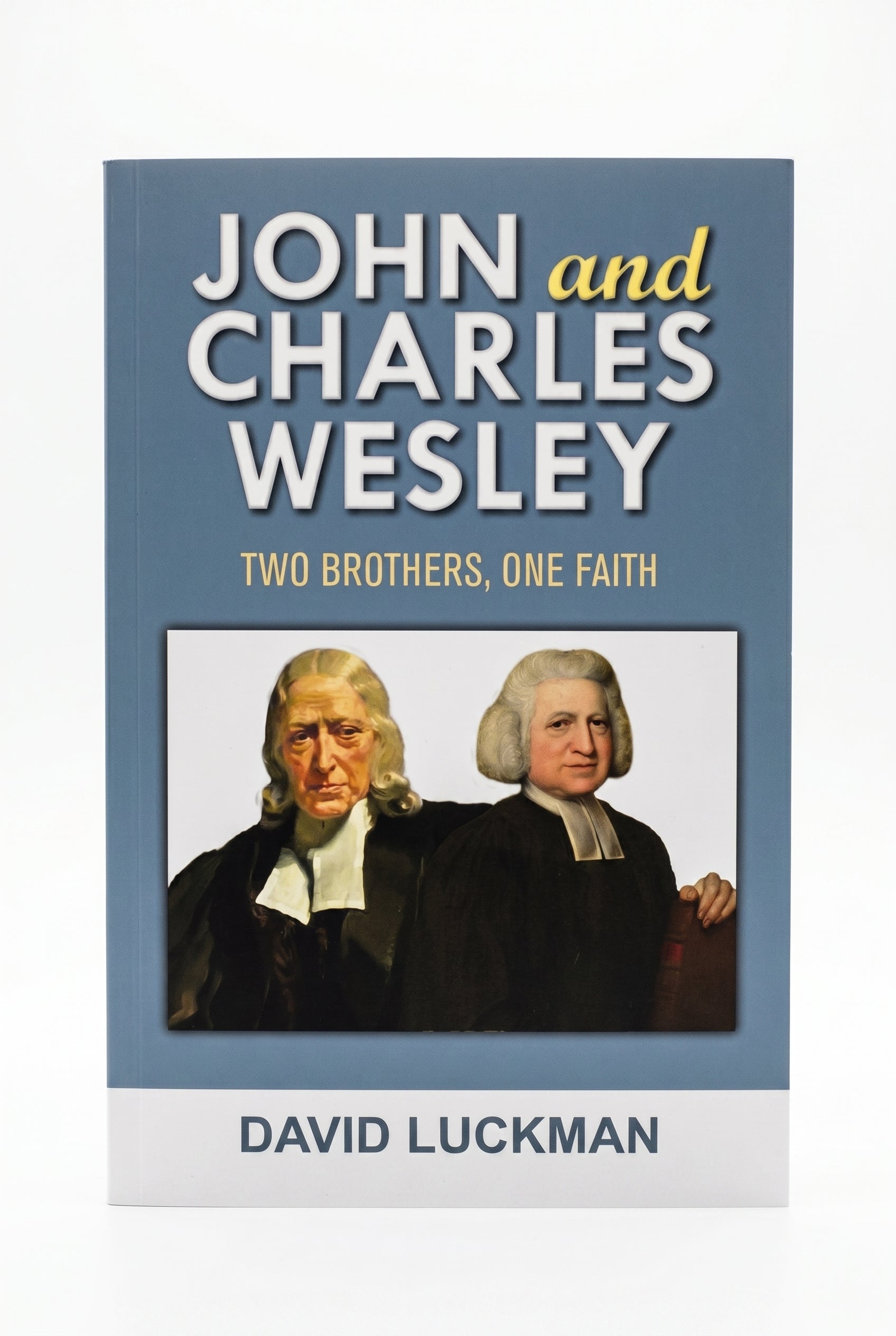 Studio photo of John and Charles Wesley in hero