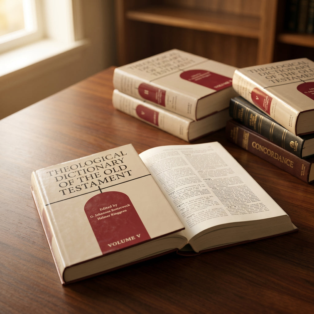 Studio photo of Theological Dictionary of the Old Testament, Volume 5 in lifestyle