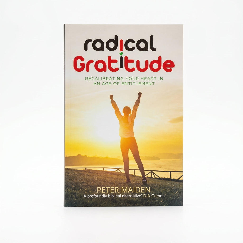 Studio photo of Radical Gratitude: Recalibrating your Heart in an age of Entitlement in hero