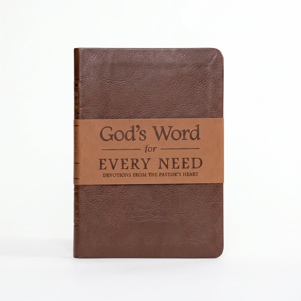 Studio photo of God's Word for Every Need: Devotions from the Father's Heart in hero