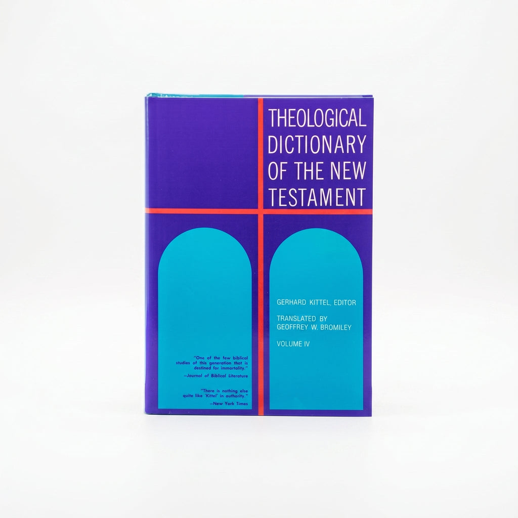 Studio photo of Theological Dictionary of the New Testament, Volume 4 in hero