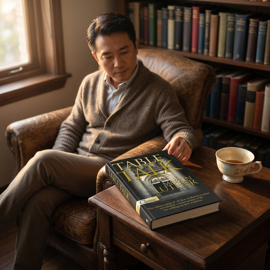 Studio photo of Table Talk (Pure Gold) in lifestyle