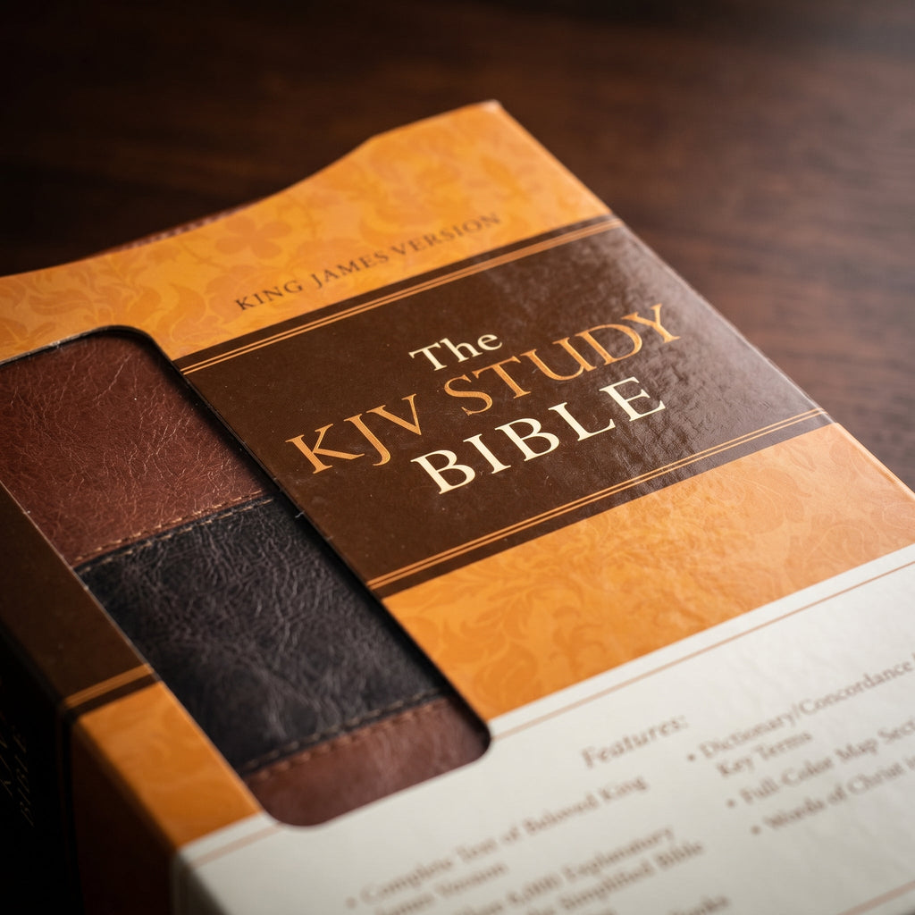 The KJV Study Bible (Two-Tone Brown) (King James Bible)
