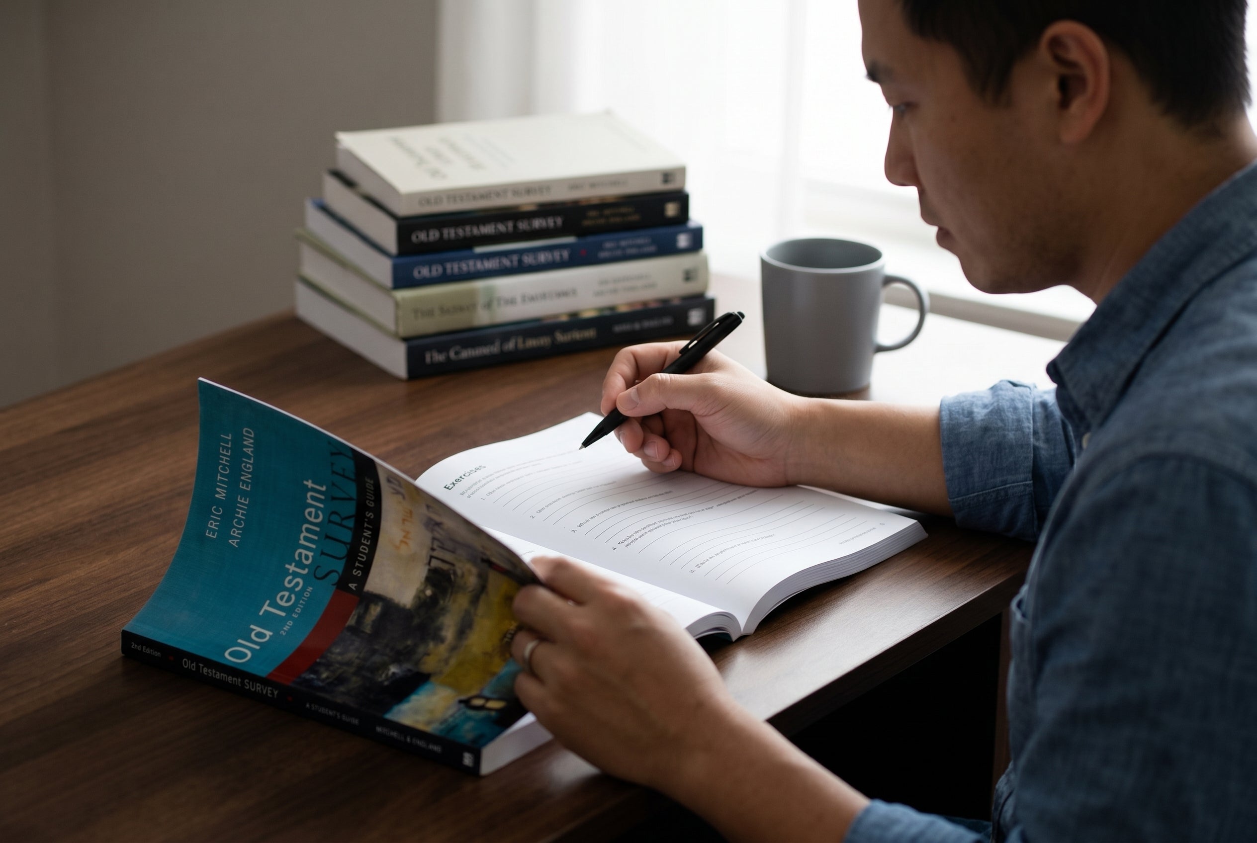 Studio photo of Old Testament Survey in lifestyle