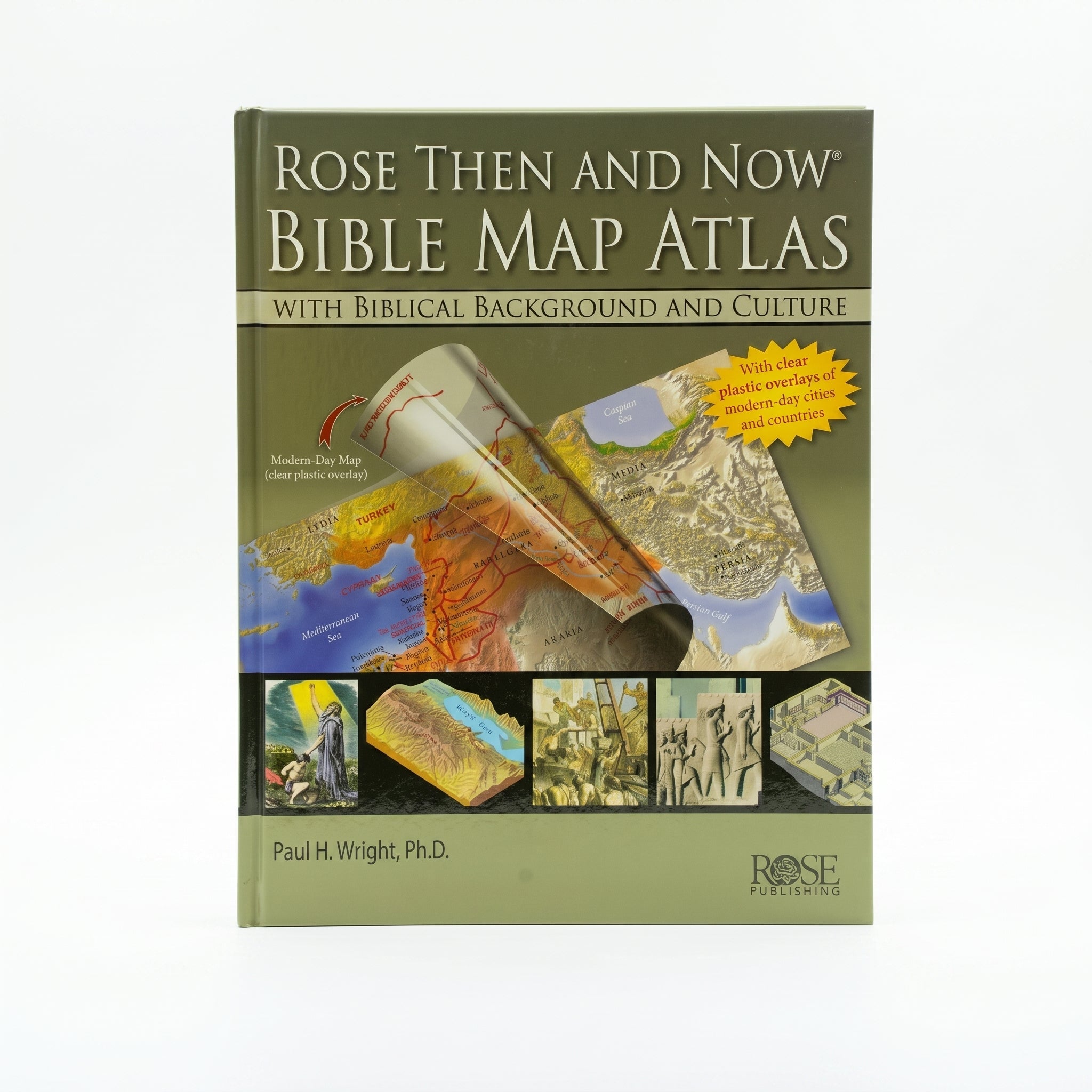 Studio photo of Rose Then and Now Bible Map Atlas: With Biblical Background and Culture in hero