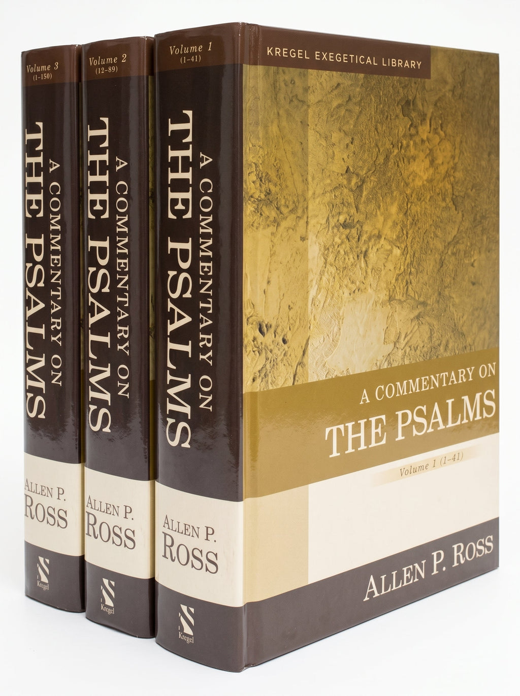 Studio photo of A Commentary on the Psalms: 3 Volume Set (Kregel Exegetical Library) in hero