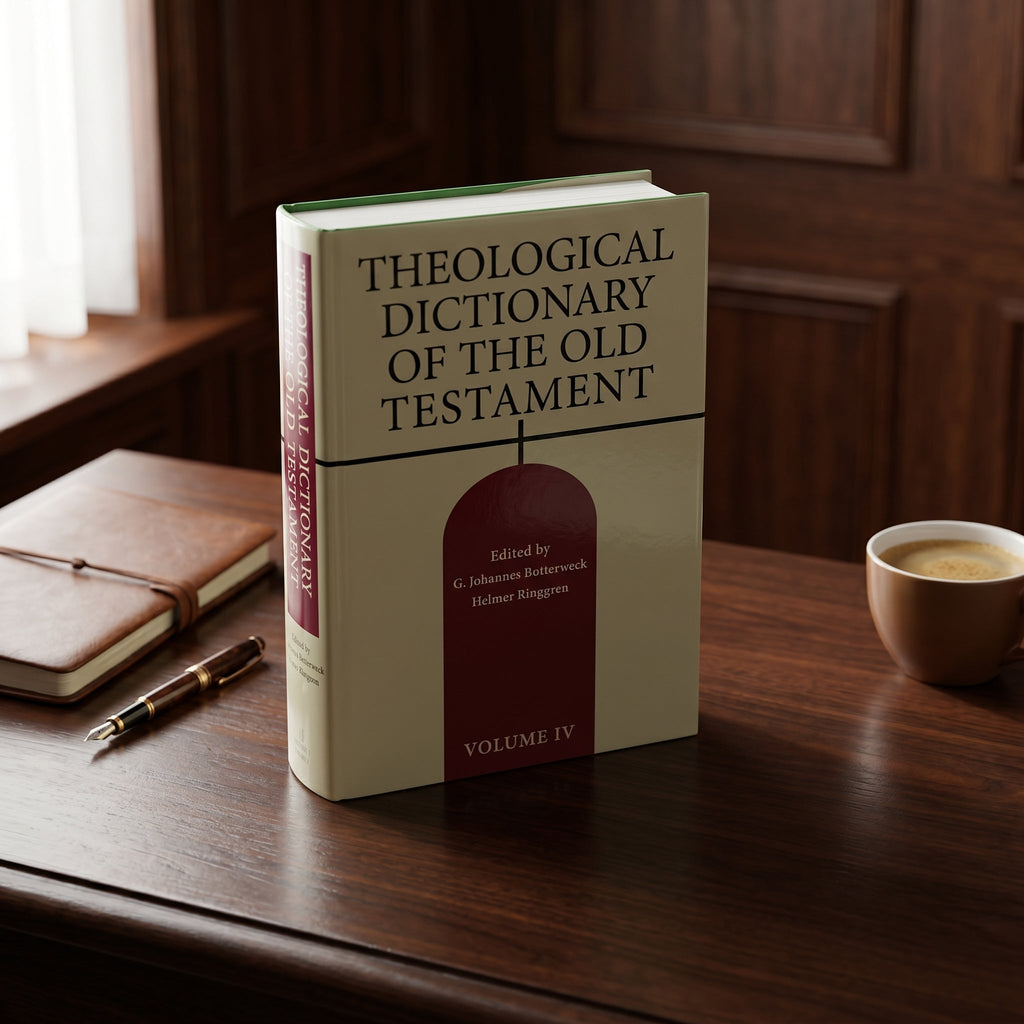 Studio photo of Theological Dictionary of the Old Testament, Volume 4 in lifestyle