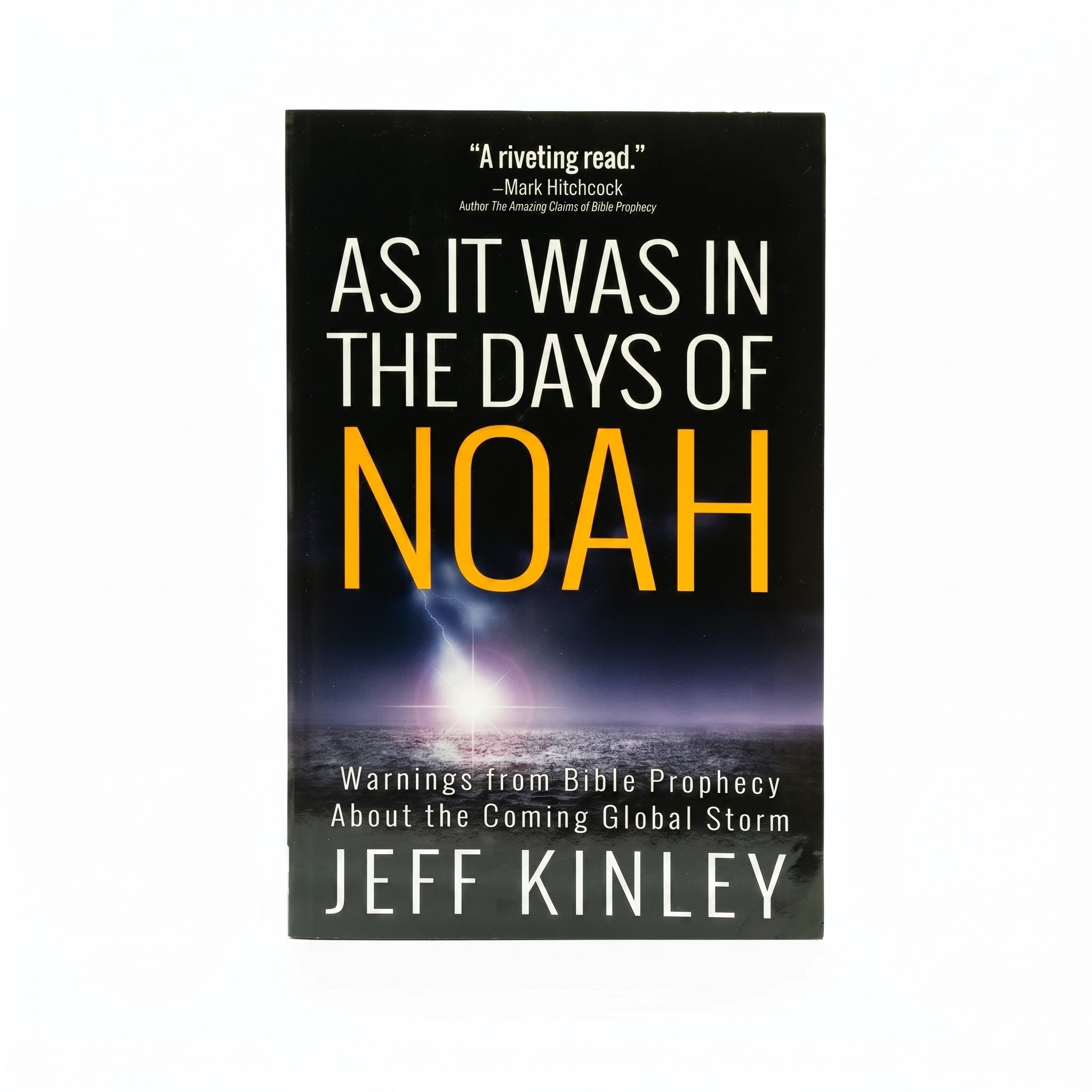 Studio photo of As It Was in the Days of Noah: Warnings from Bible Prophecy about the Coming Global Storm in hero