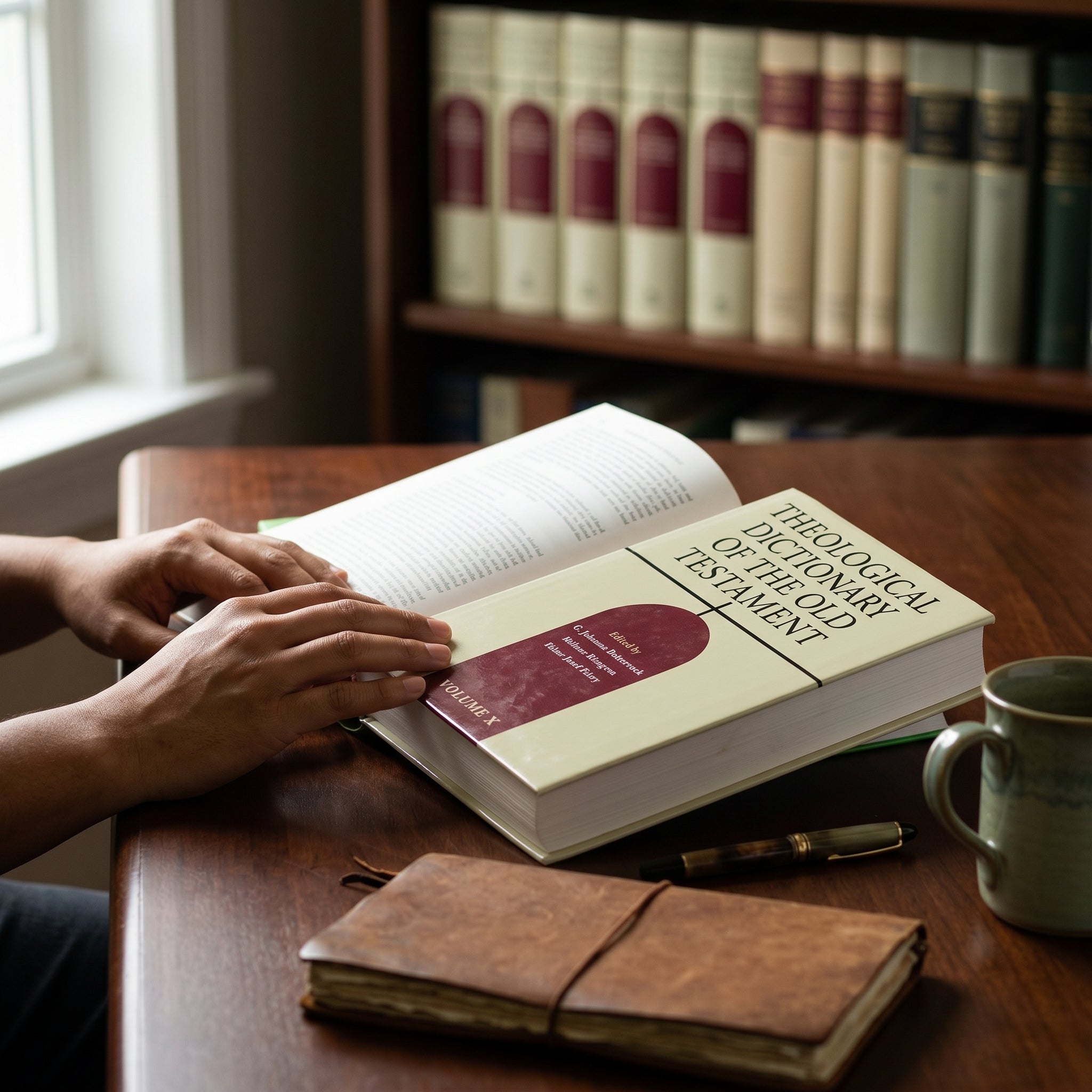 Studio photo of Theological Dictionary of the Old Testament, Volume 10 in lifestyle