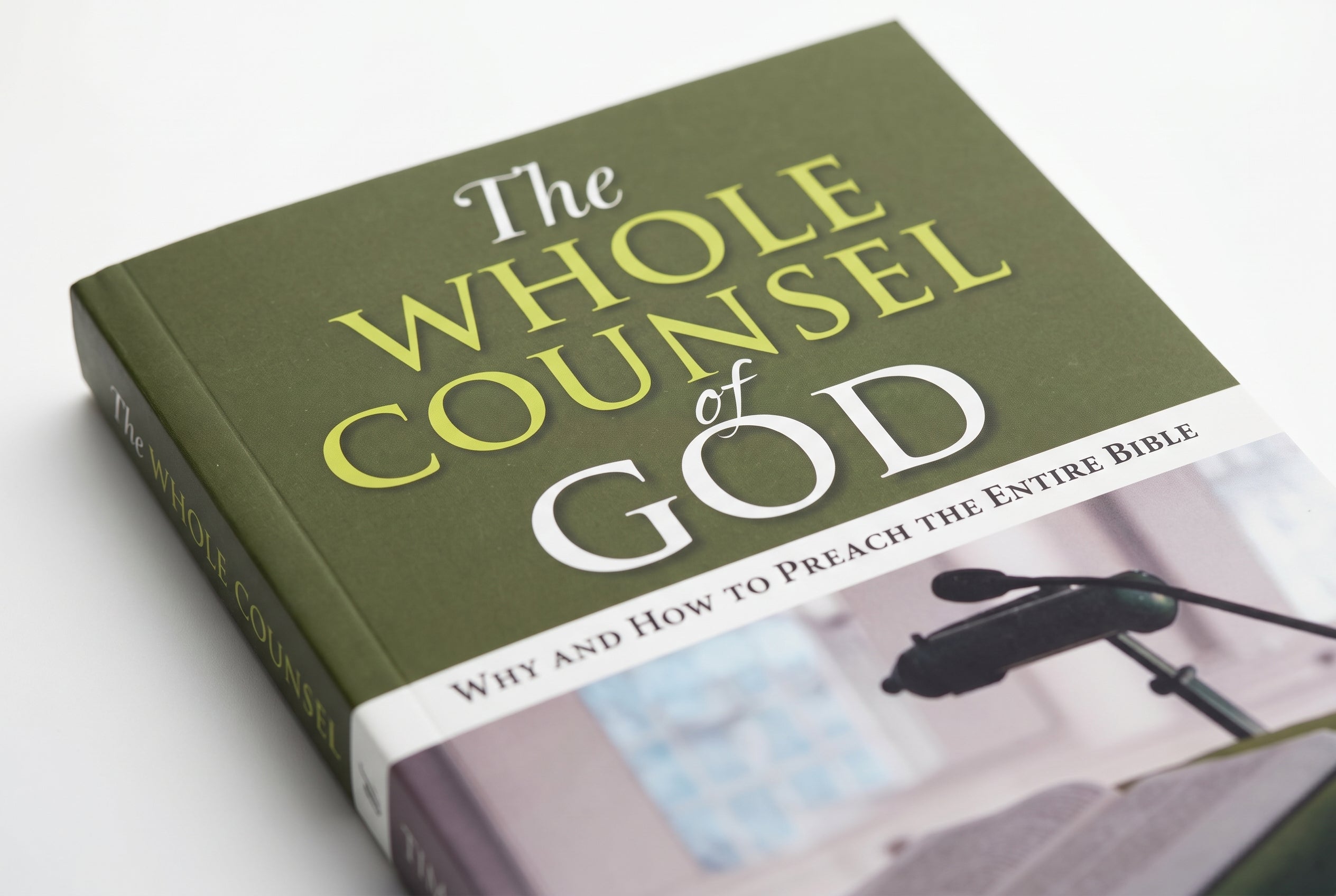 Studio photo of The Whole Counsel of God in detail