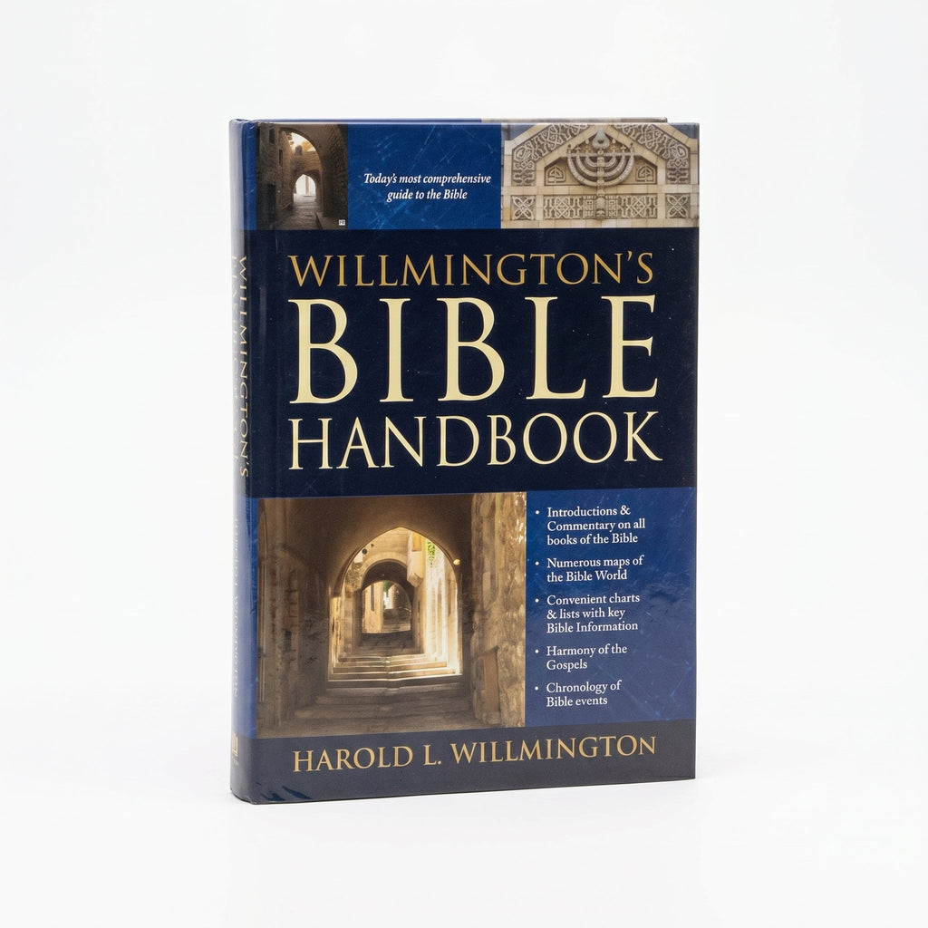 Studio photo of Willmington's Bible Handbook in hero