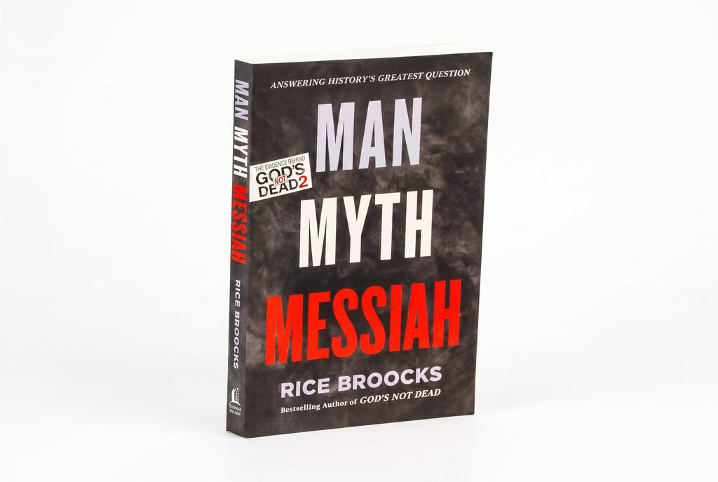 Studio photo of Man, Myth, Messiah: Answering History's Greatest Question in hero