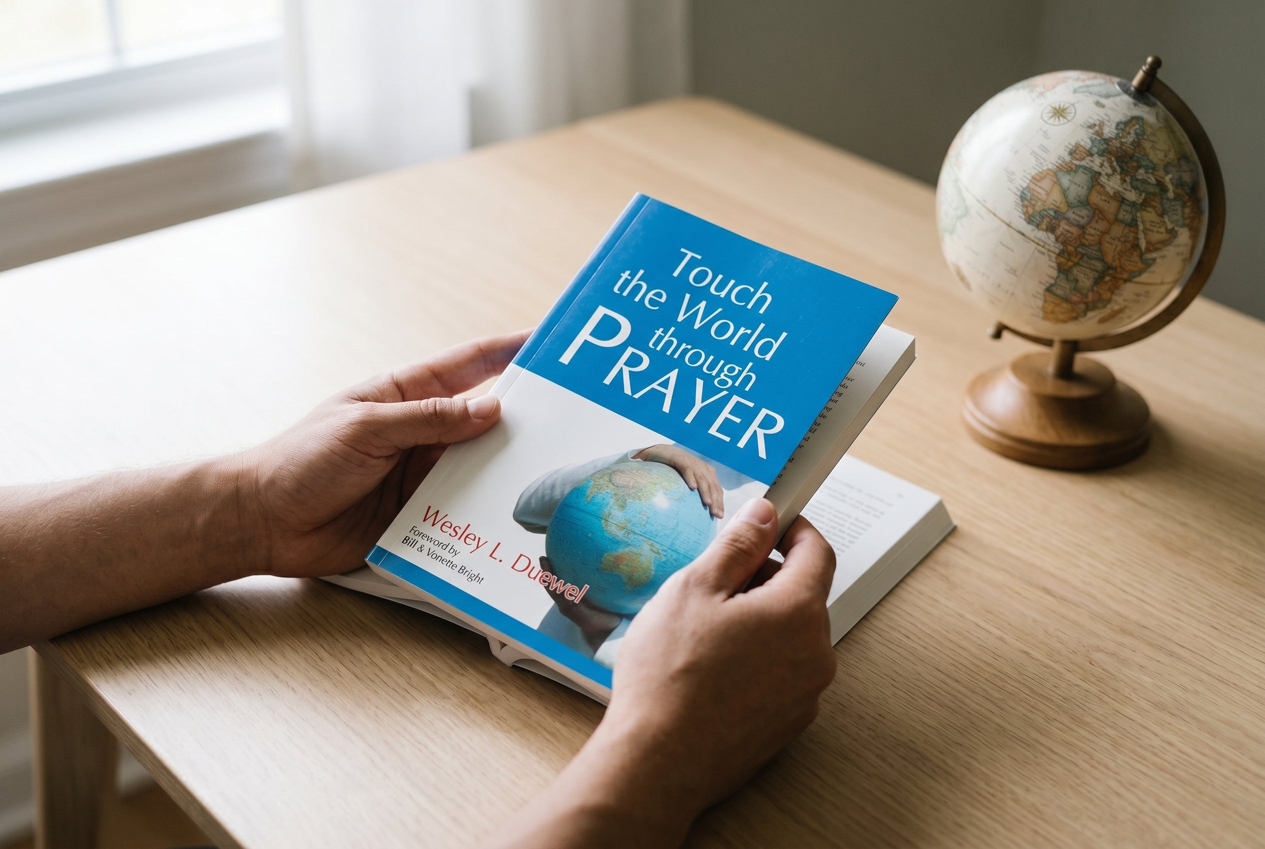 Studio photo of Touch the World through Prayer in lifestyle