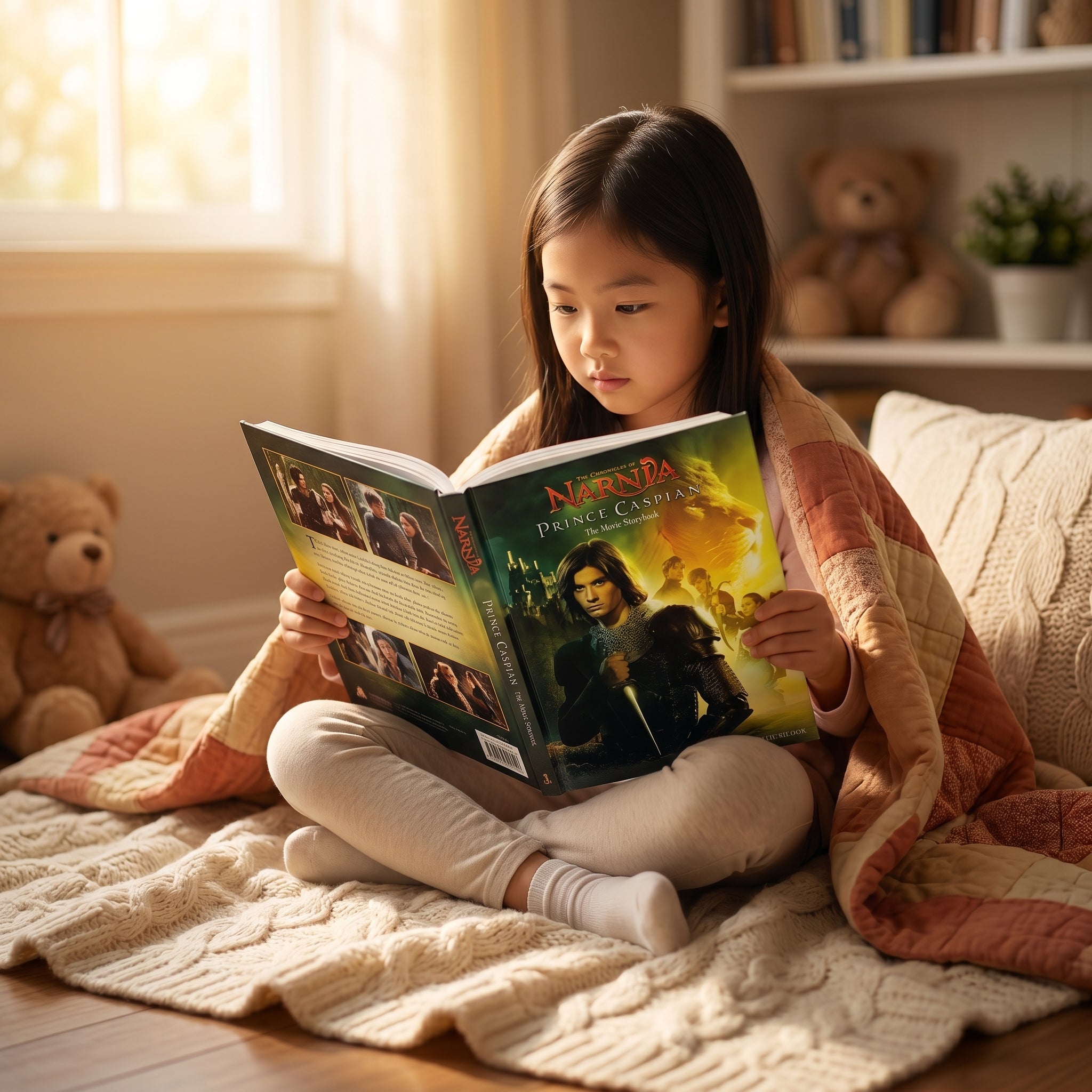 Studio photo of Prince Caspian: The Movie Storybook (Chronicles of Narnia) in lifestyle