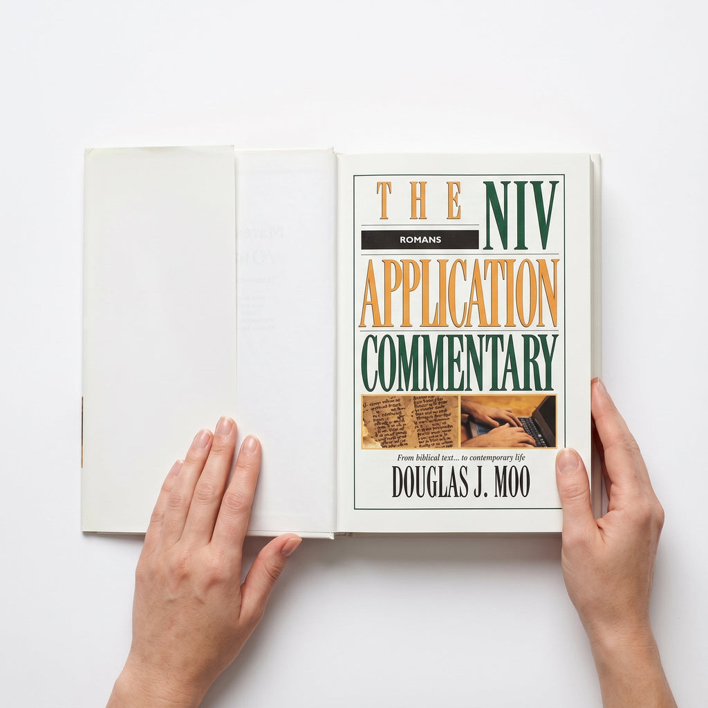 Studio photo of Romans: The NIV Application Commentary: From Biblical Text to Contemporary Life in lifestyle