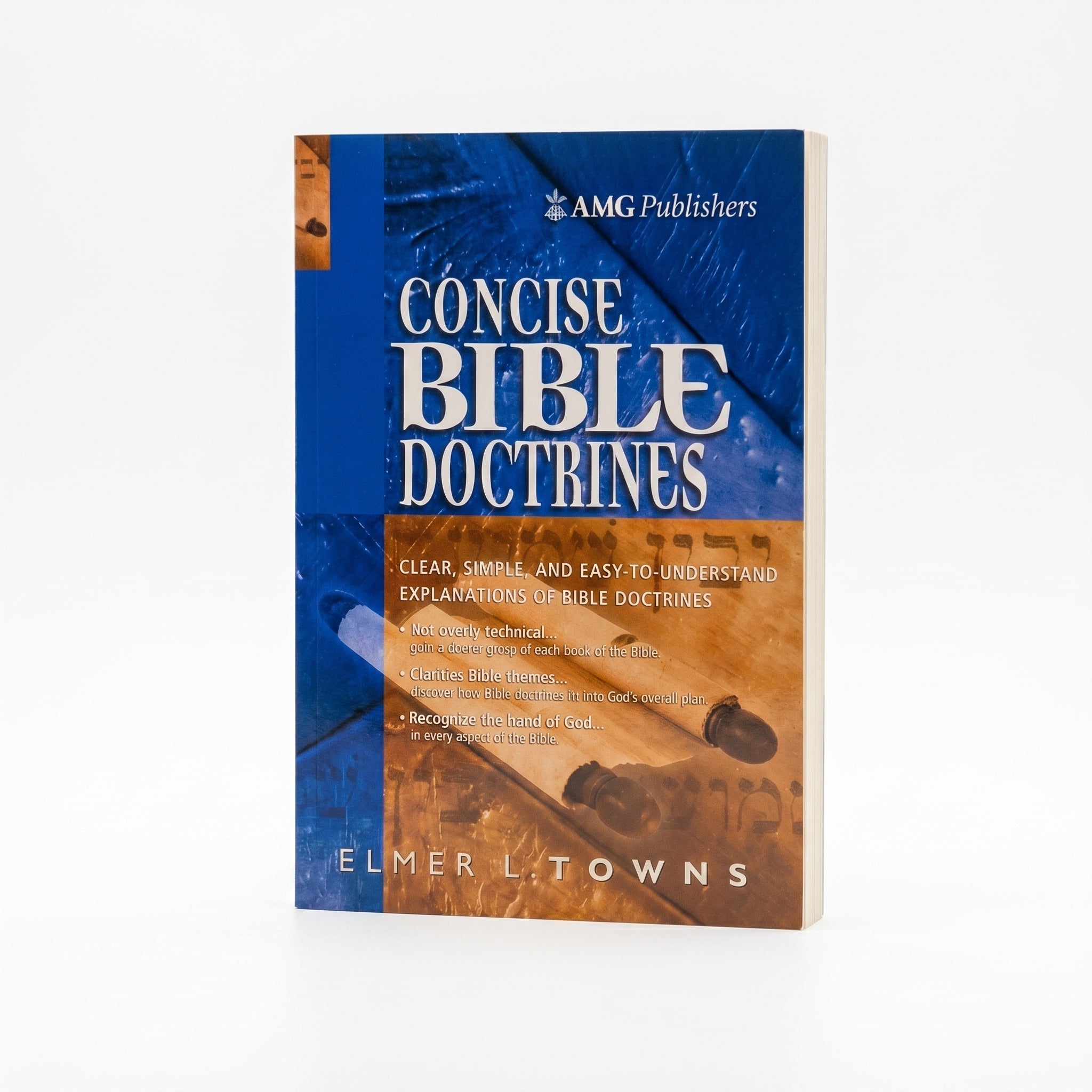 Studio photo of AMG Concise Bible Doctrines in hero