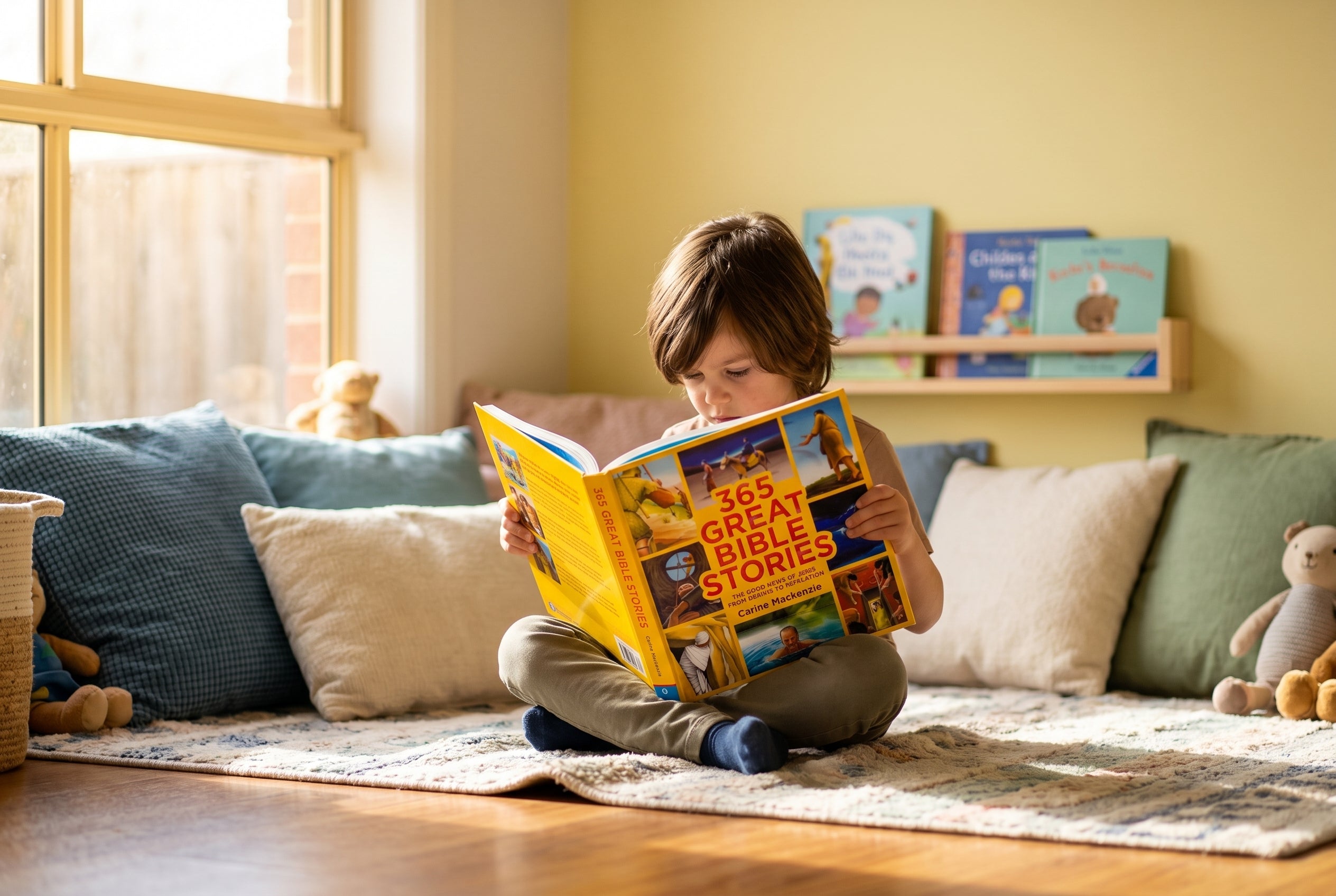 Studio photo of 365 Great Bible Stories in lifestyle