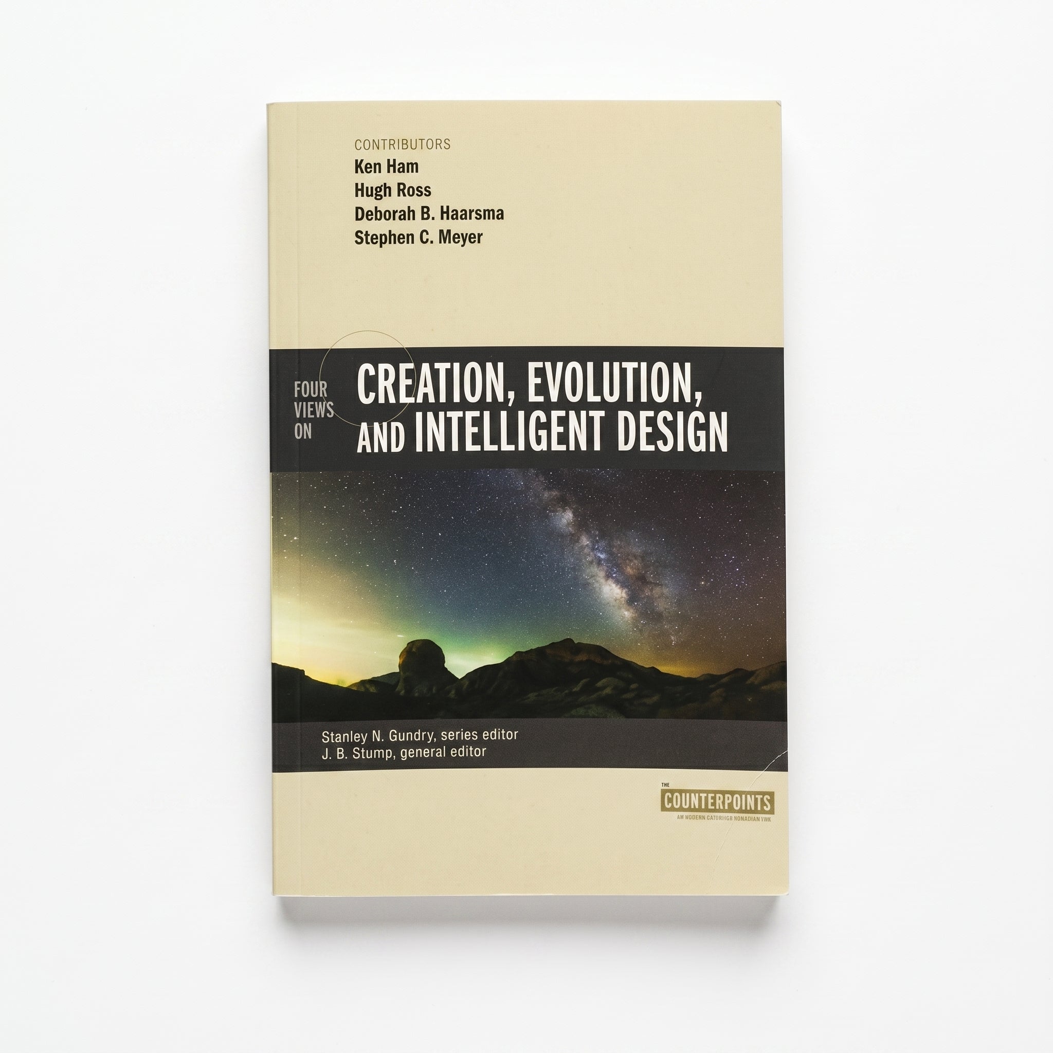 Studio photo of Four Views on Creation, Evolution, and Intelligent Design in hero
