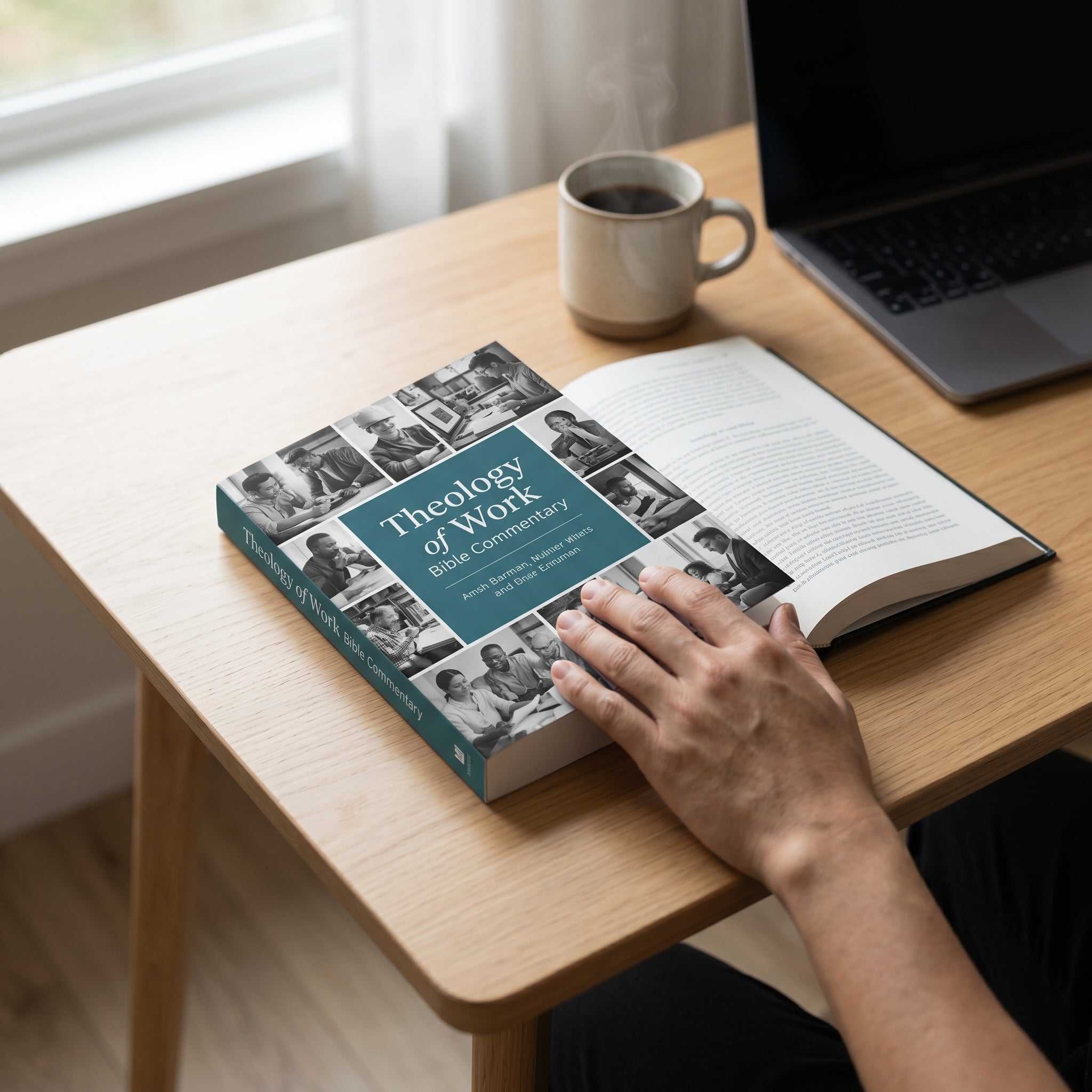 Studio photo of Theology of Work Bible Commentary, Volume 1 in lifestyle