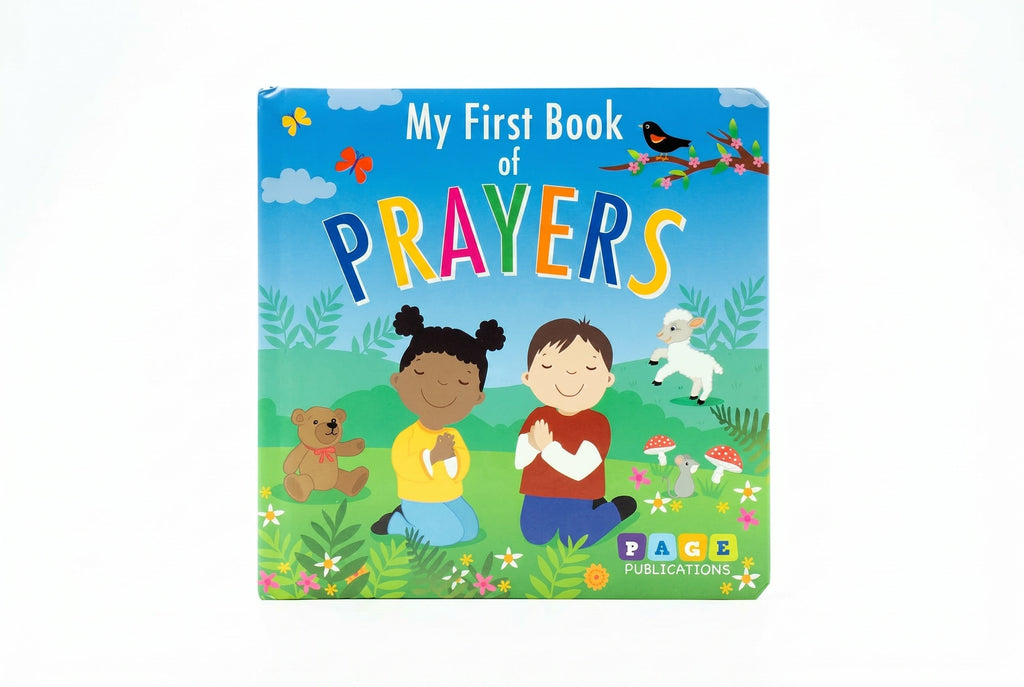 Studio photo of My First Book of Prayers in hero