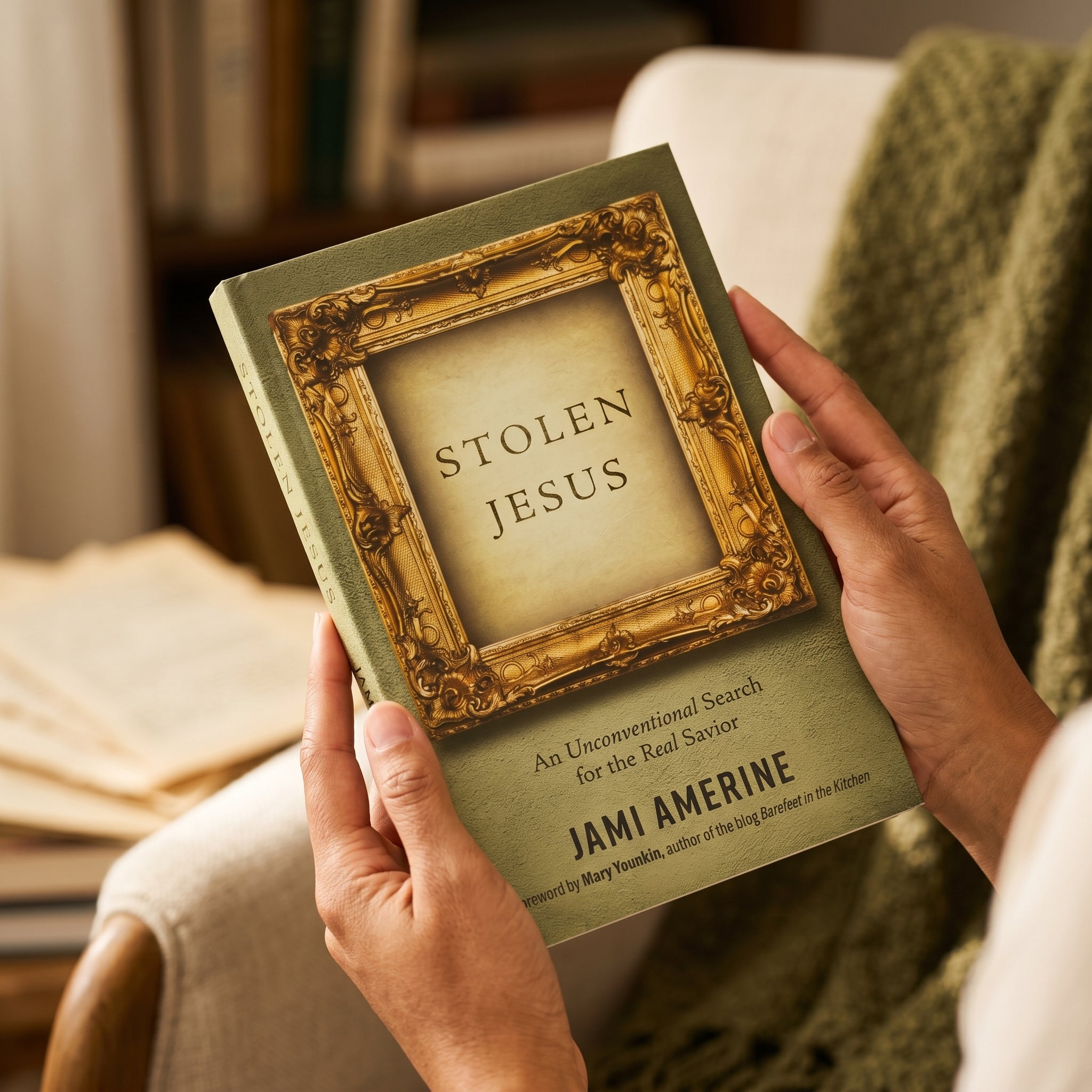 Studio photo of Stolen Jesus: An Unconventional Search for the Real Savior in detail