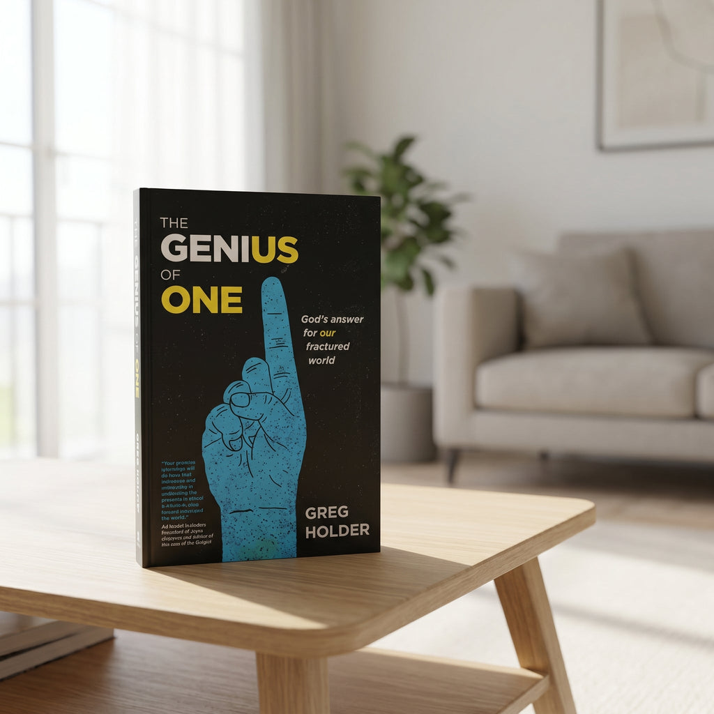 Studio photo of The Genius of One: God's Answer for Our Fractured World in lifestyle