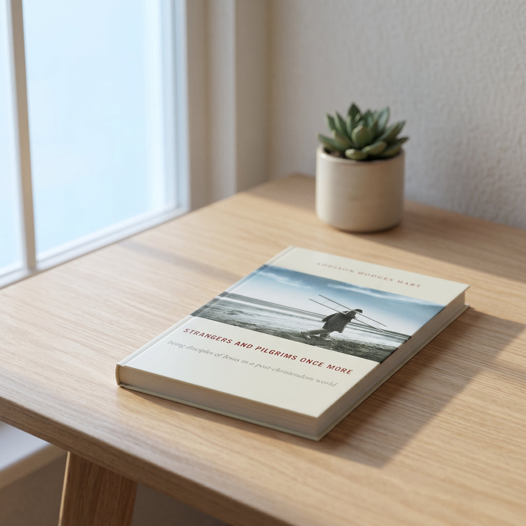 Studio photo of Strangers and Pilgrims Once More: Being Disciples of Jesus in a Post-Christendom World in lifestyle