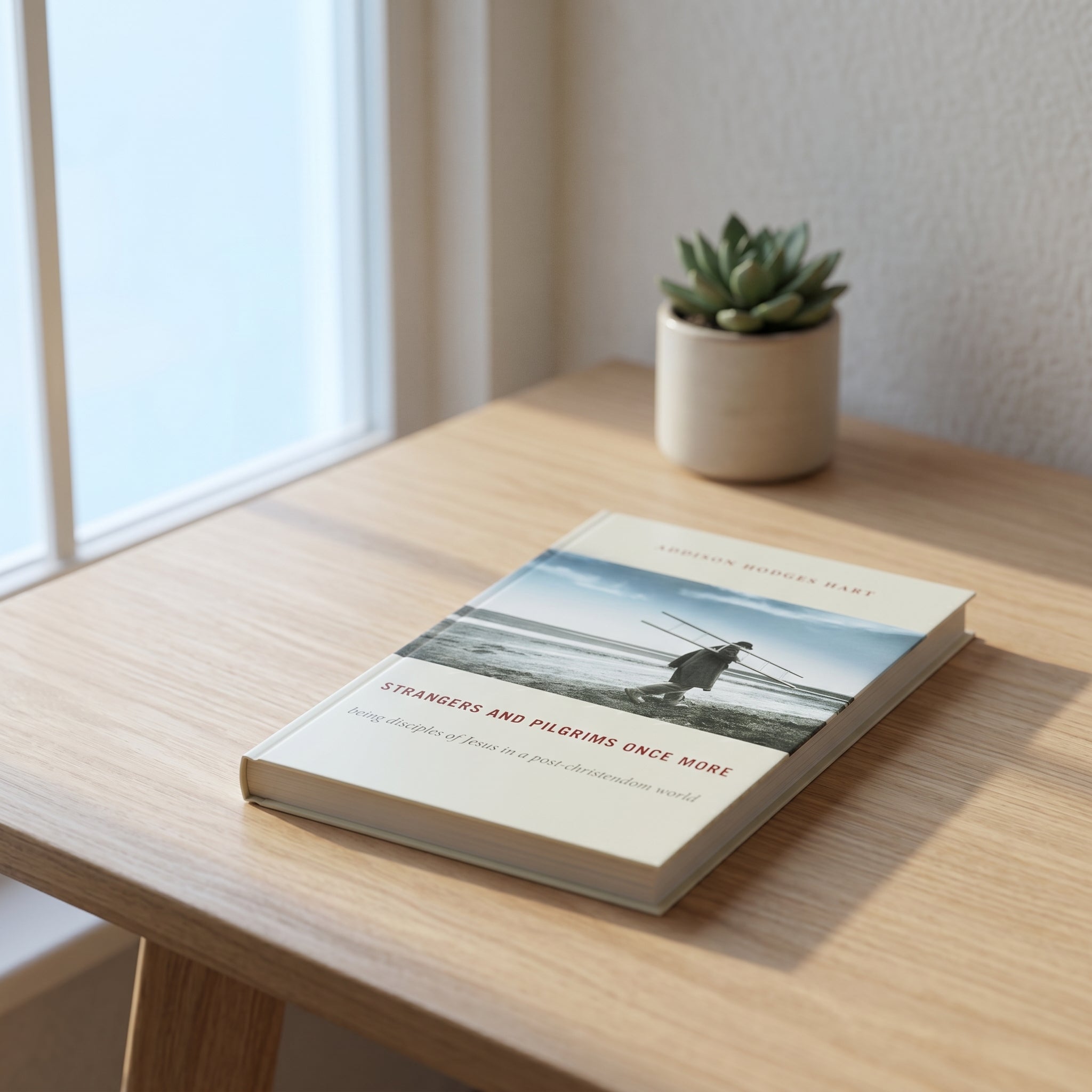 Studio photo of Strangers and Pilgrims Once More: Being Disciples of Jesus in a Post-Christendom World in lifestyle