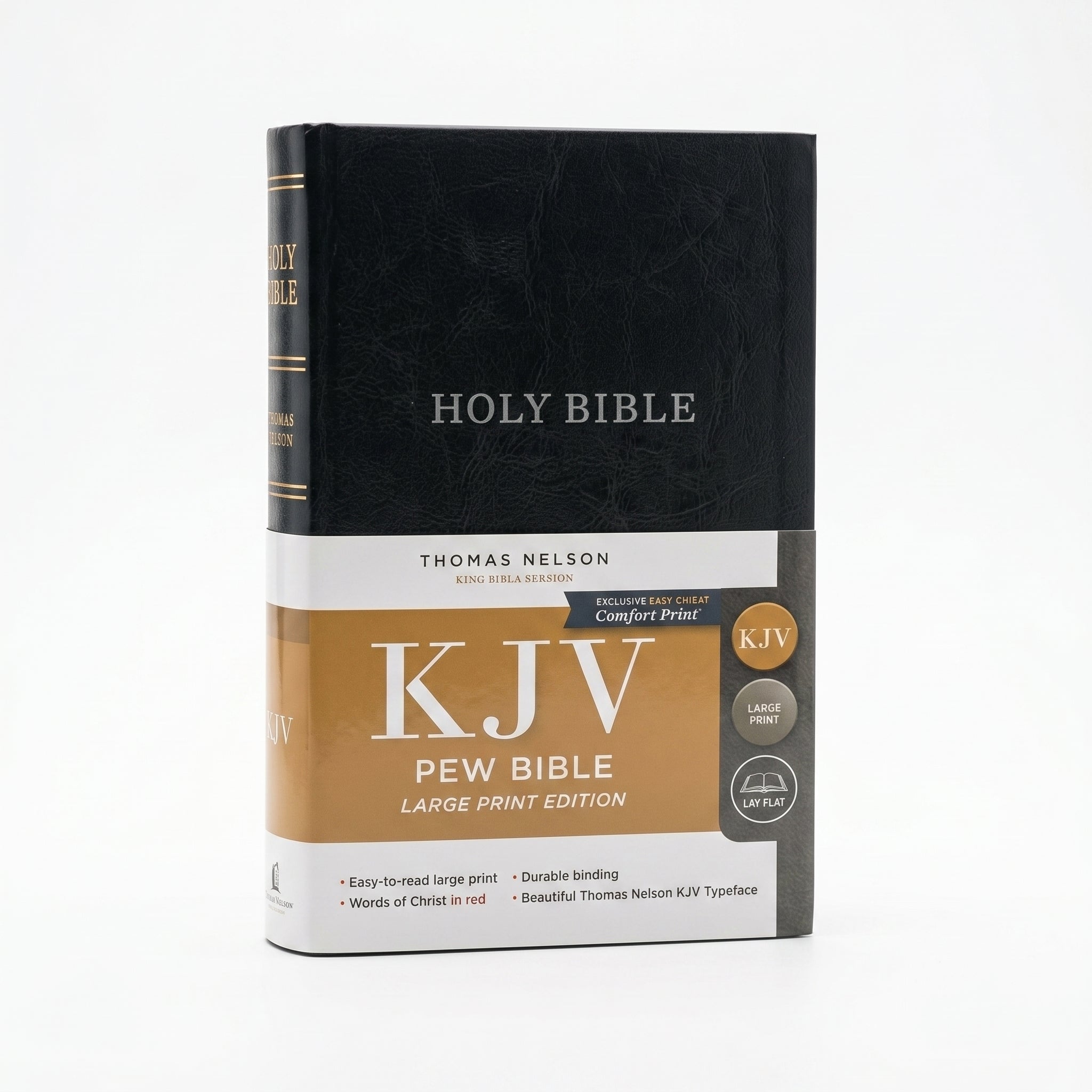 KJV Pew Bible: Holy Bible | Christian Bi + NIV Medium Brown | Christian Bible Servi Combo