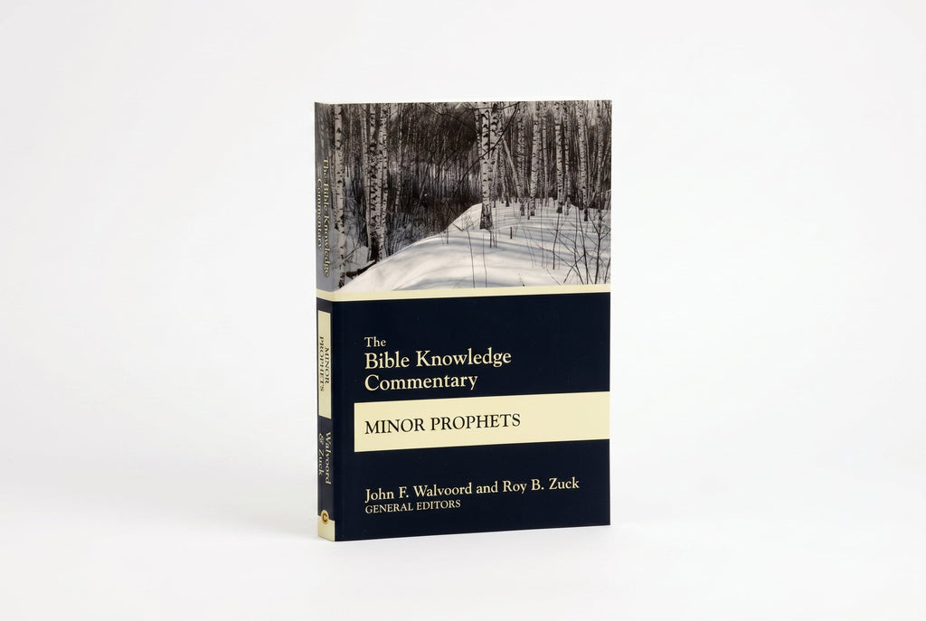 Studio photo of The Bible Knowledge Commentary Minor Prophets in hero