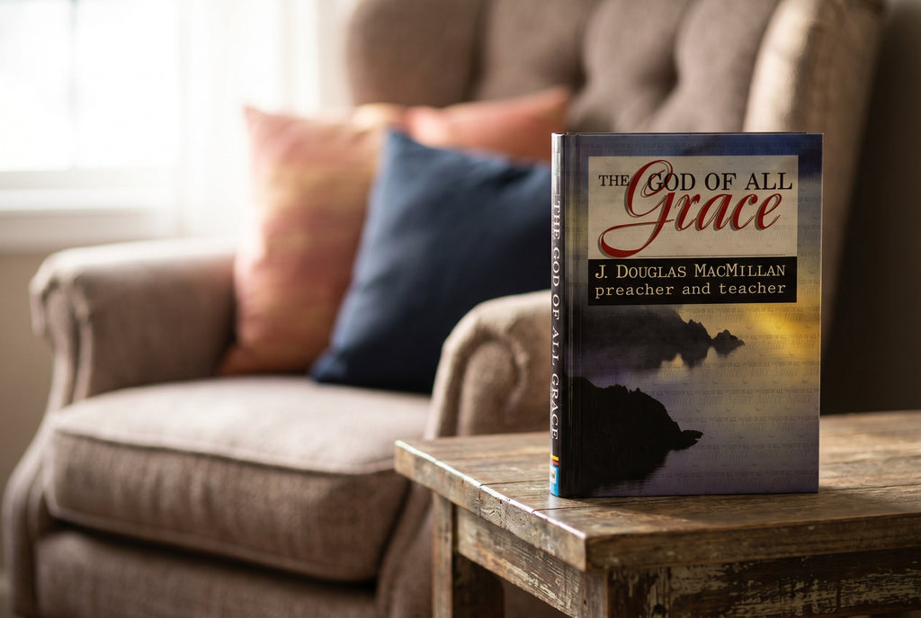 Studio photo of God of All Grace in lifestyle
