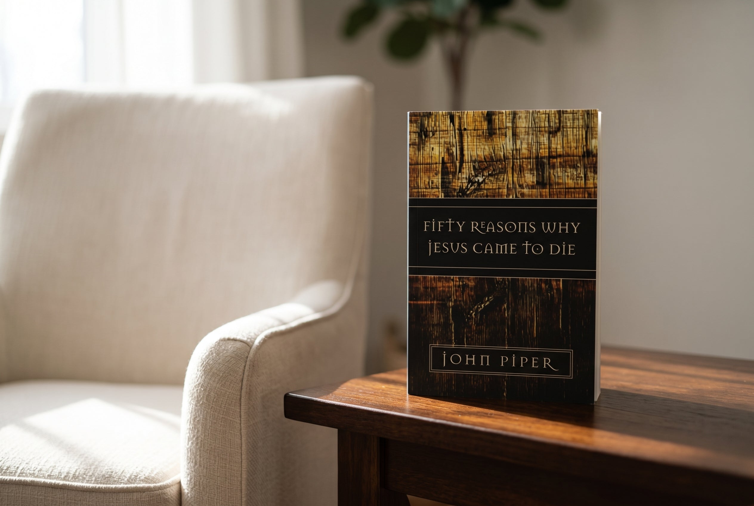 Studio photo of Fifty Reasons why Jesus Came to Die in lifestyle