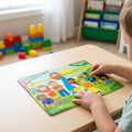 Studio photo of Jesus Loves Me! Double-Sided Puzzle in lifestyle