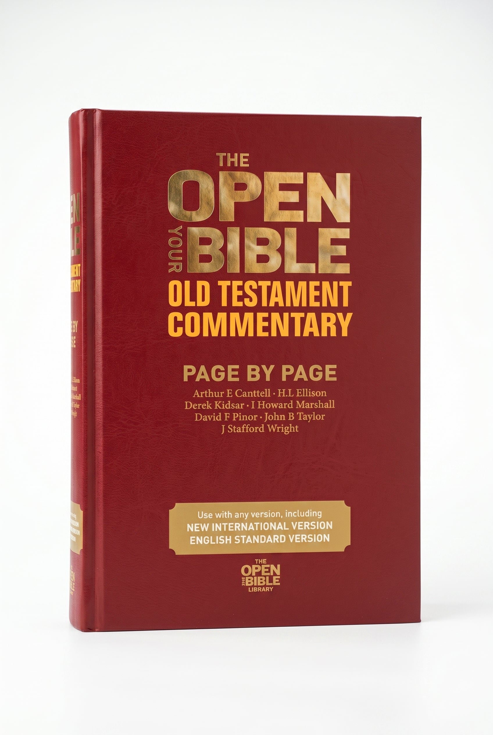 Studio photo of The Open Your Bible Old Testament Commentary in hero