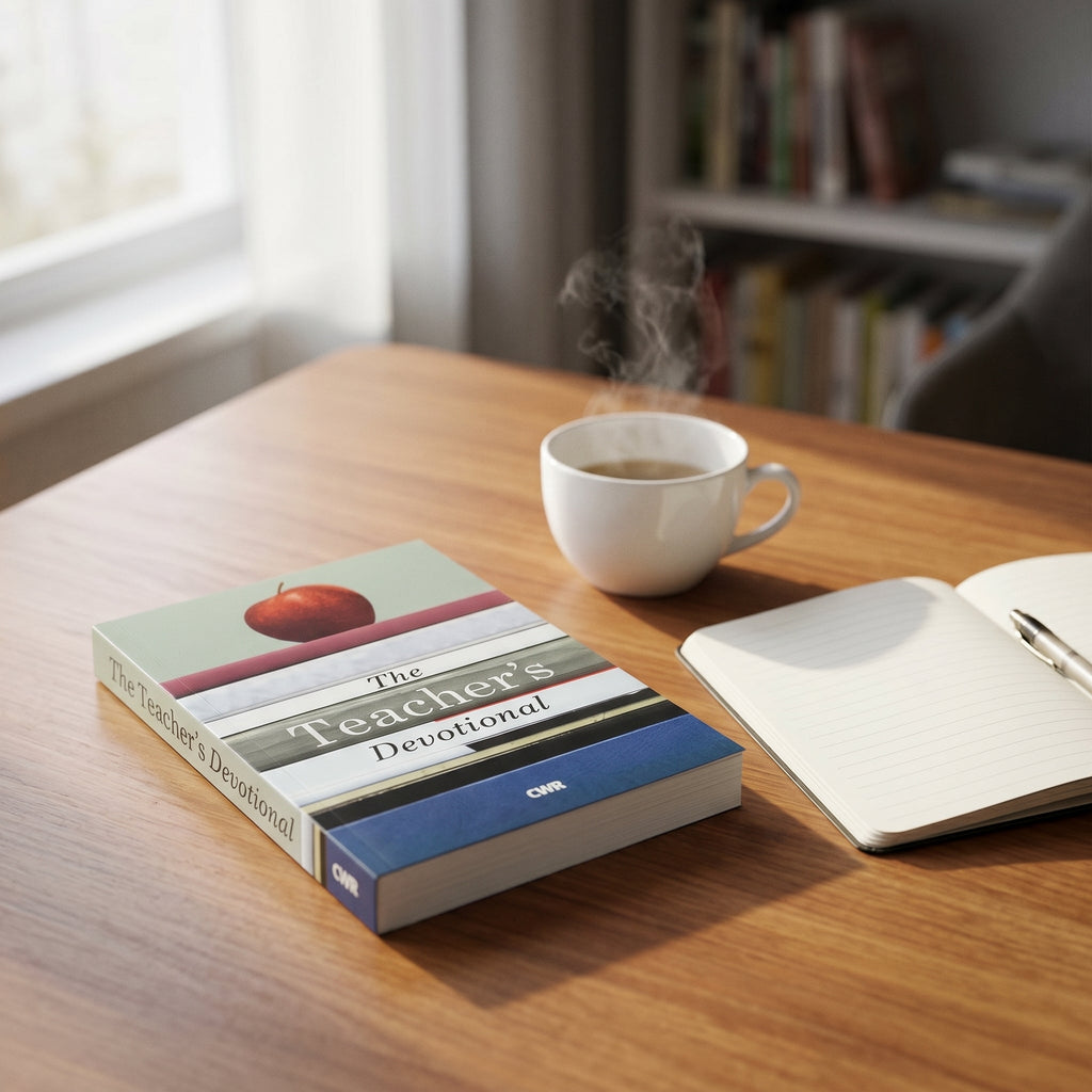 Studio photo of Teacher's Devotional in lifestyle
