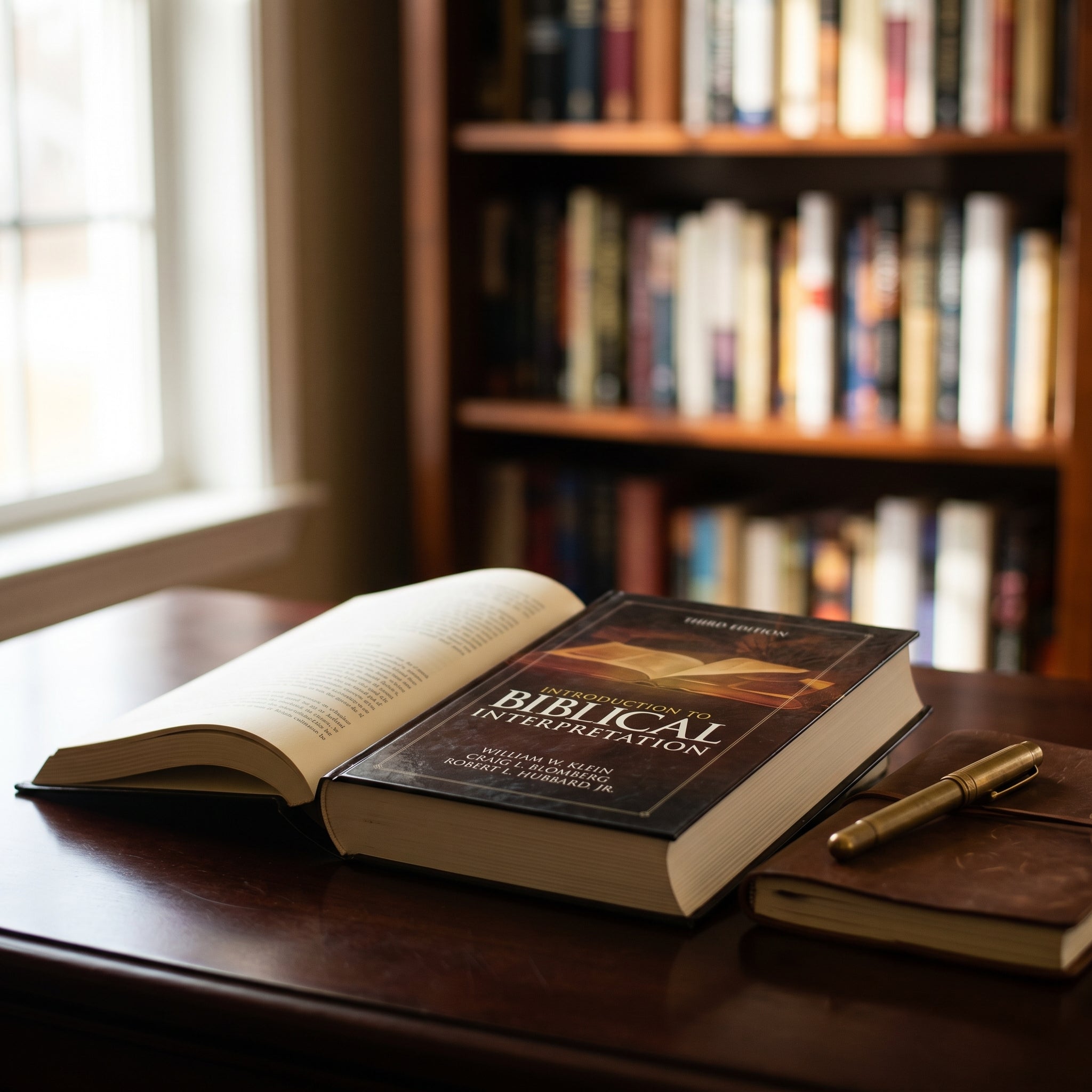 Studio photo of Introduction to Biblical Interpretation: Third Edition in lifestyle